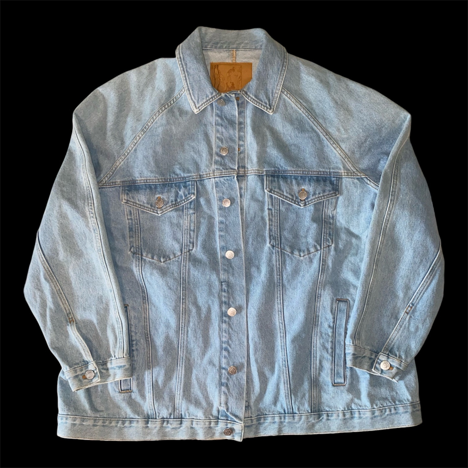 Martine Rose Oversized denim jacket, миниатюра 1