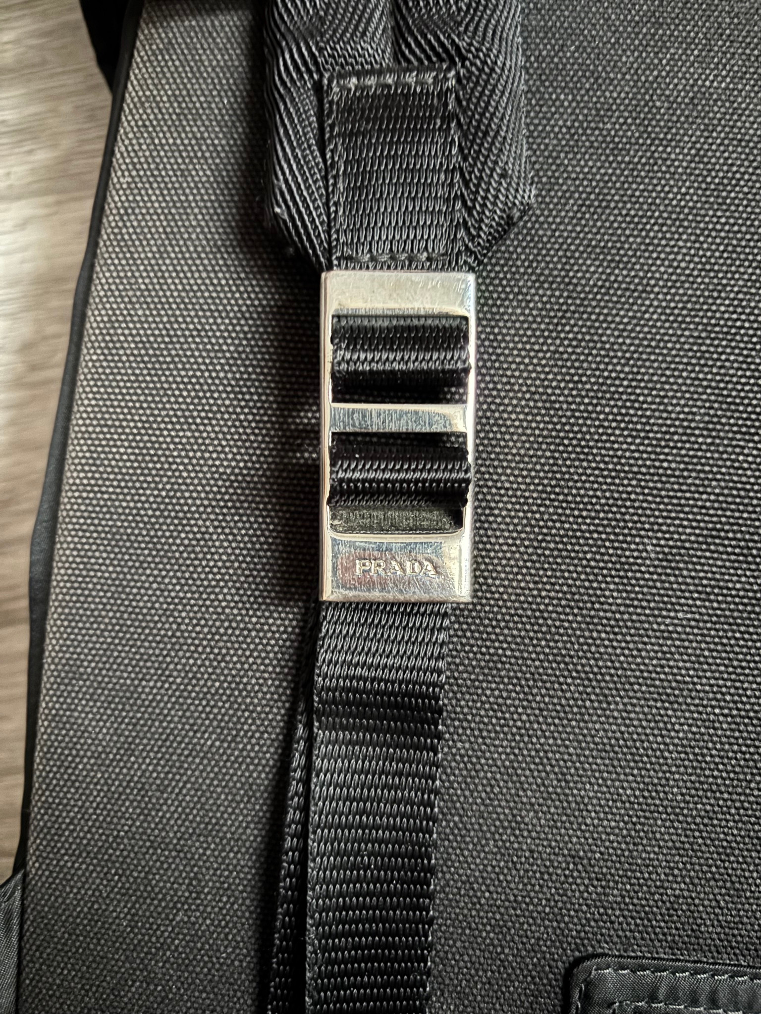 prada nylon bagpack, миниатюра 4