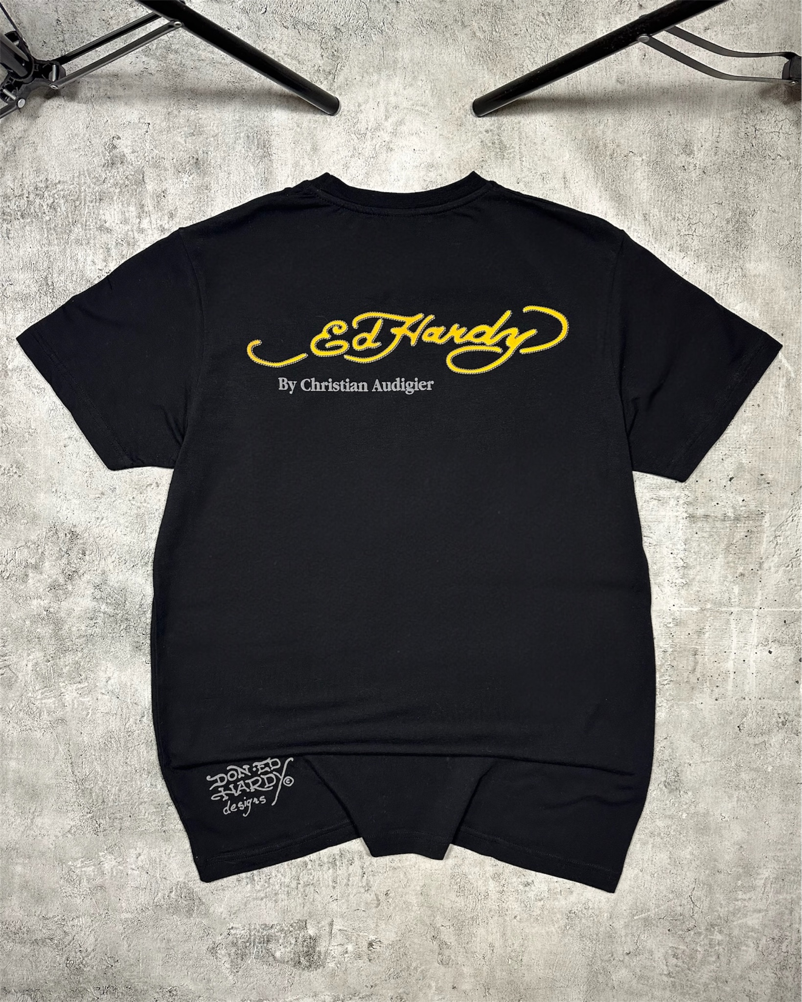 Ed Hardy by Christian Audigier Tiger crystal vintage t-shirt, миниатюра 15