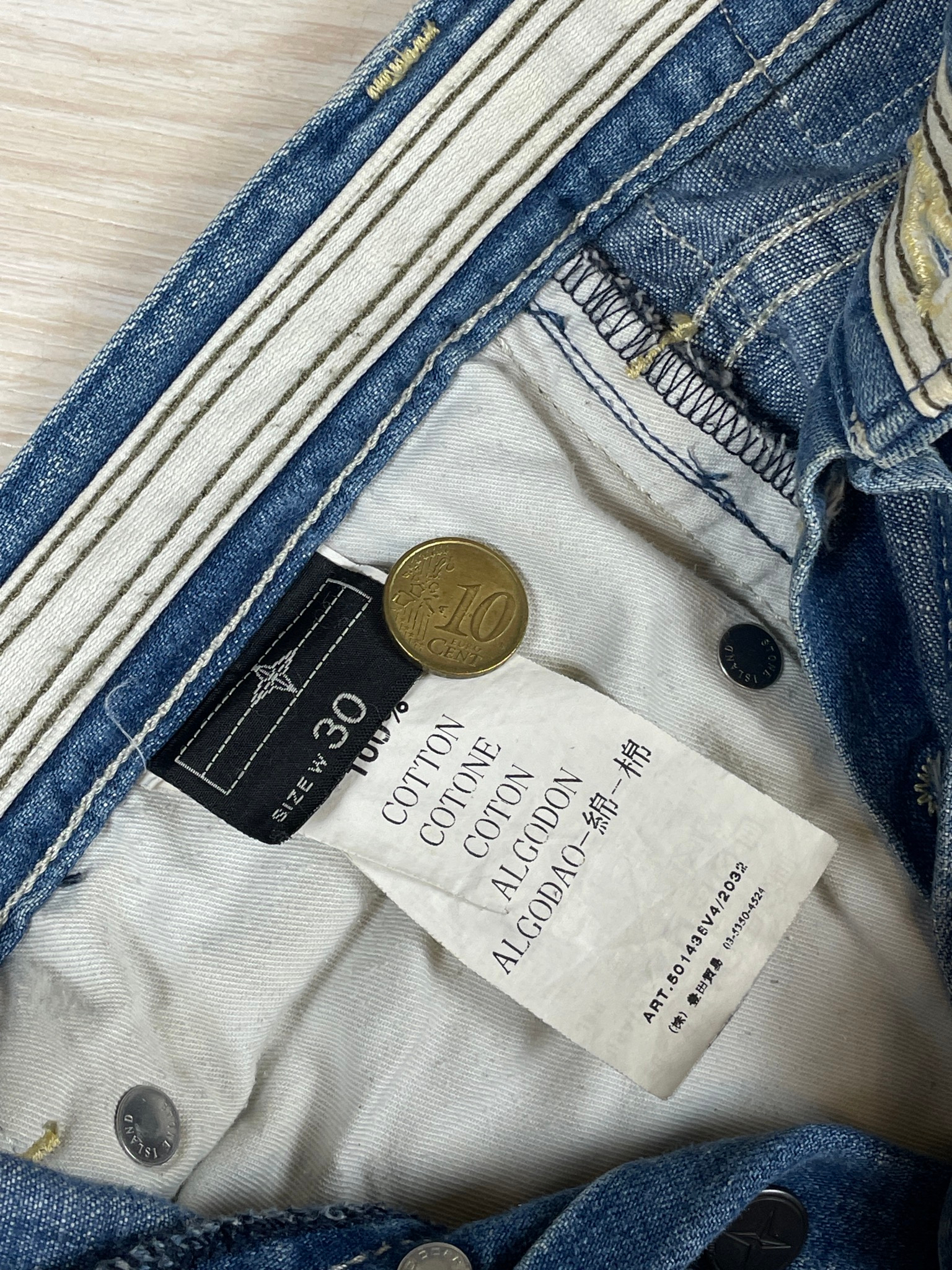Stone Island Denims Jeans SS09, миниатюра 3