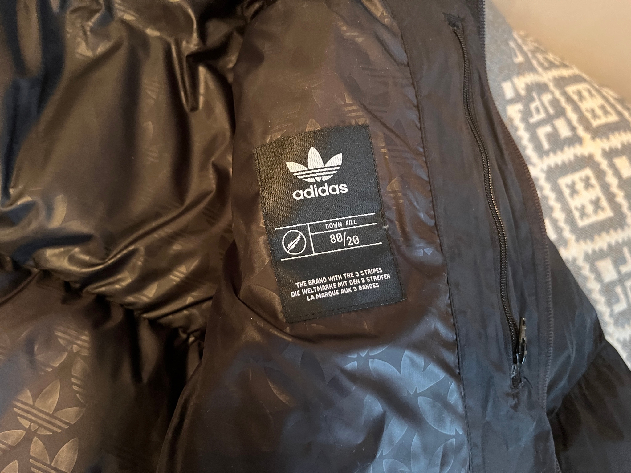 Adidas Пуховик Adidas Originals Down Regen Monogram, миниатюра 15