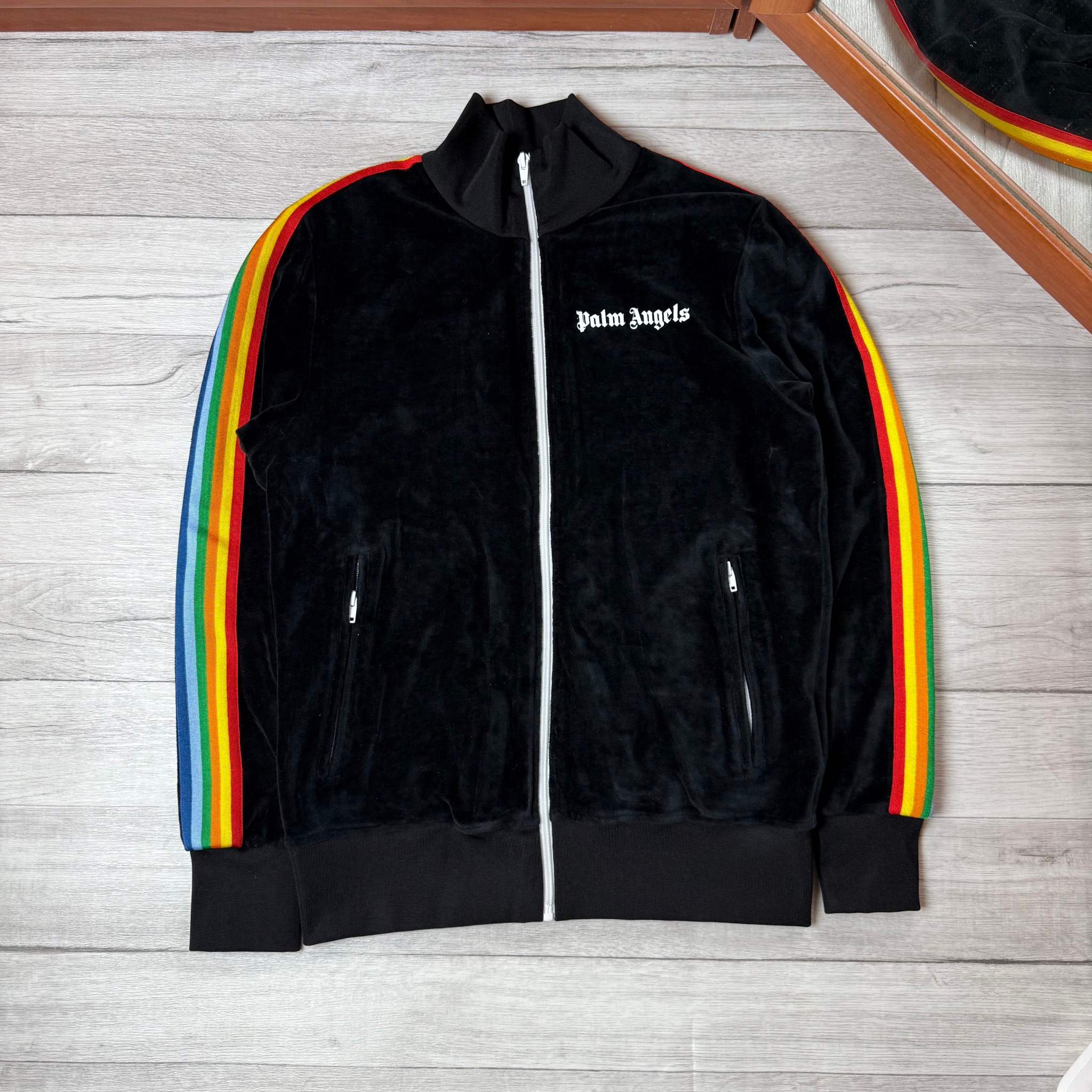 Palm Angels Velour Track Jacket, миниатюра 1