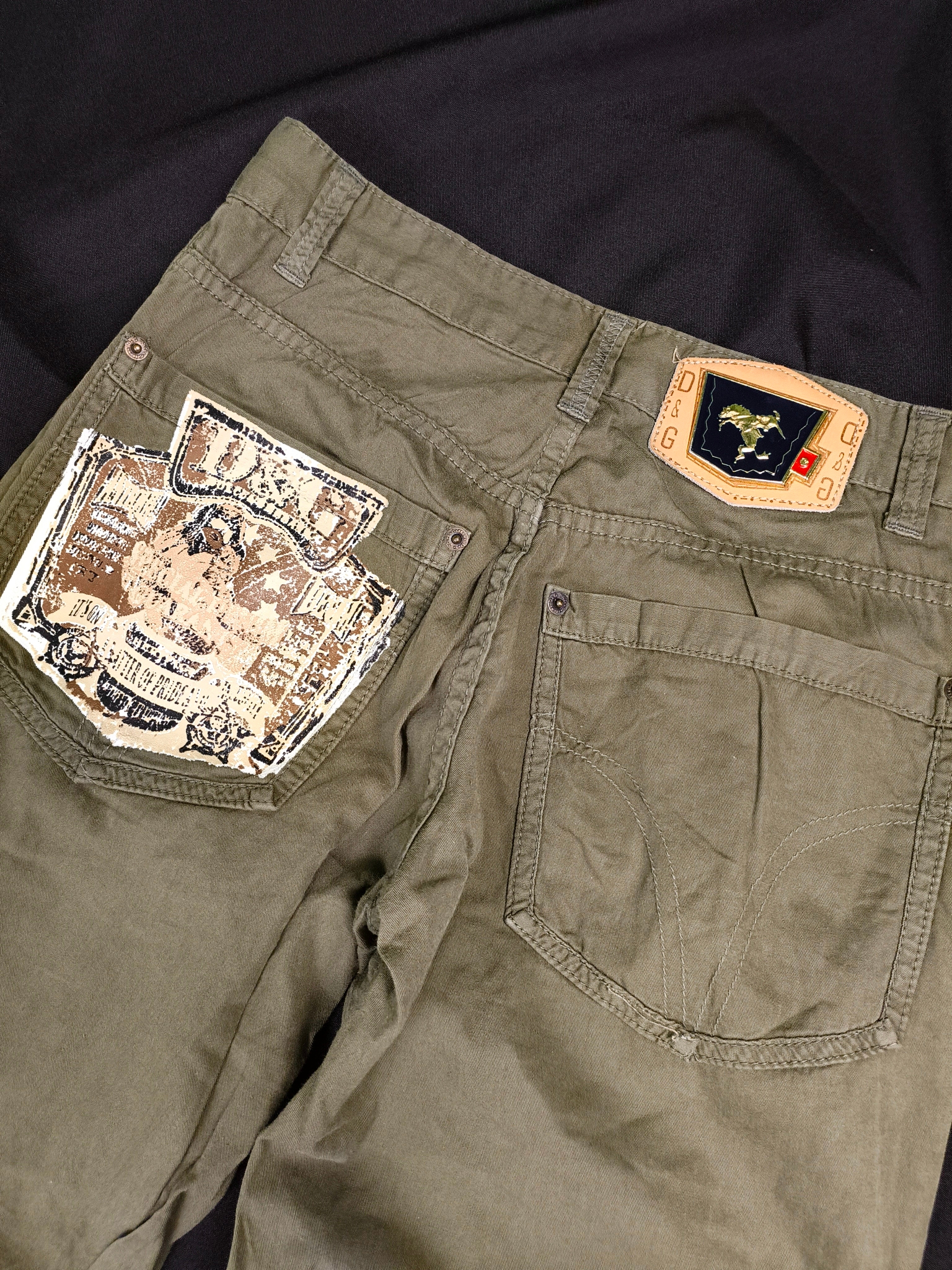 Dolce & Gabbana SS2006 Military pants, миниатюра 4