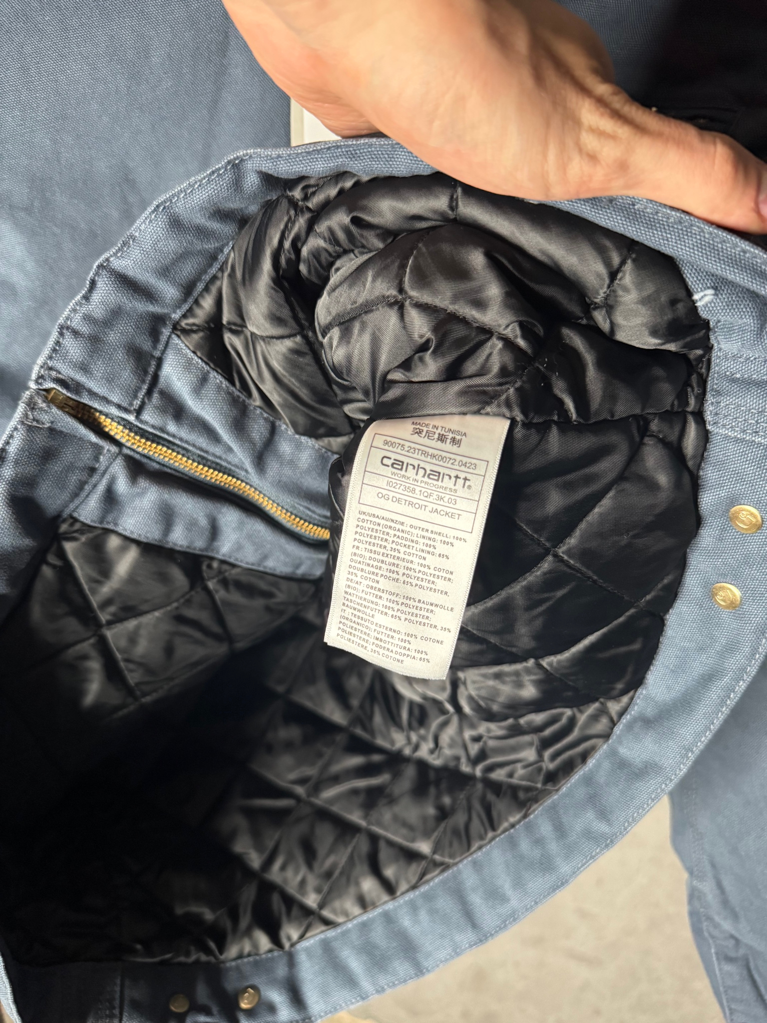 Carhartt WIP Detroit OG Jacket, миниатюра 3