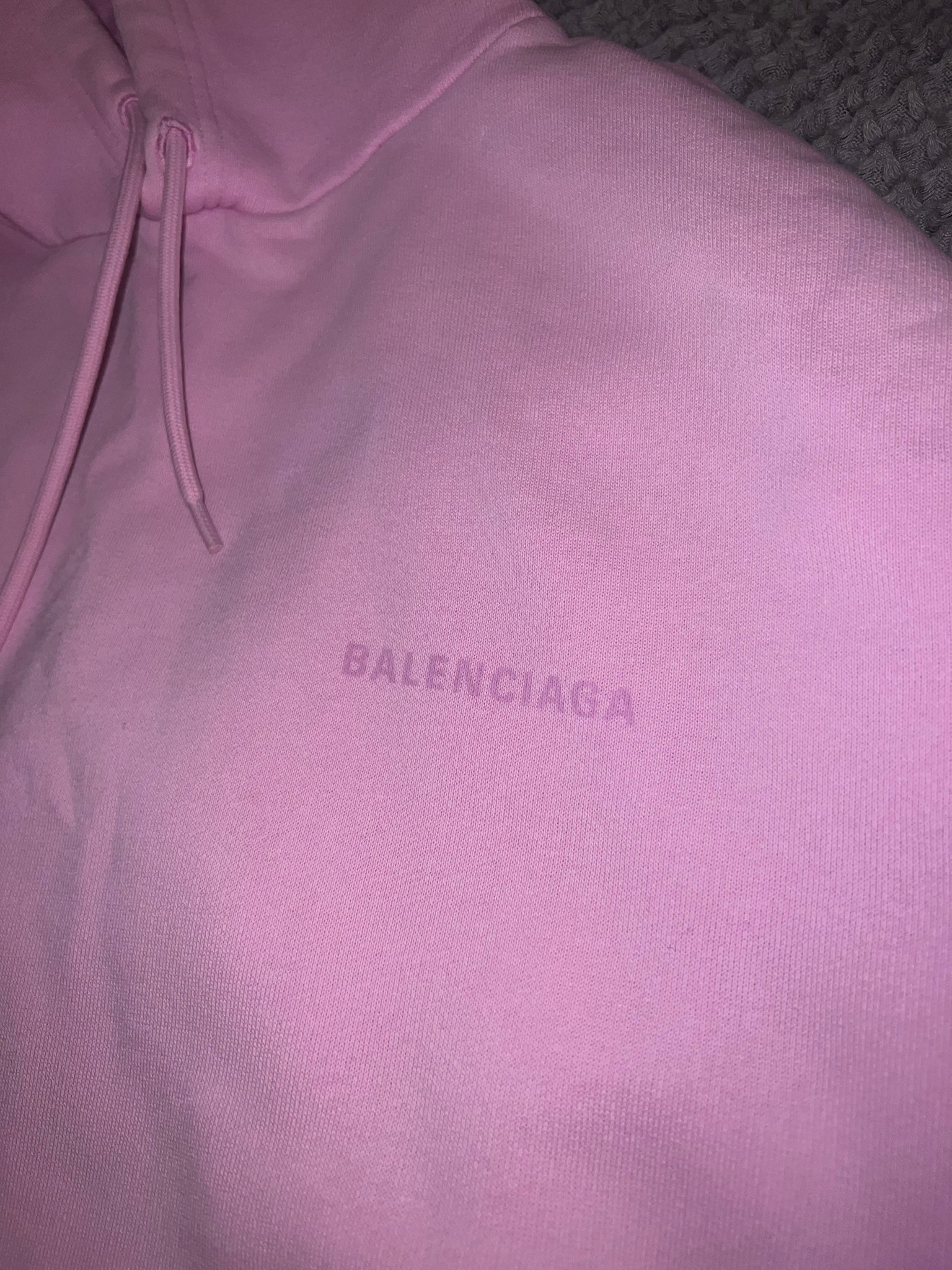 Balenciaga Oversized Logo Hoodie SS20, миниатюра 4