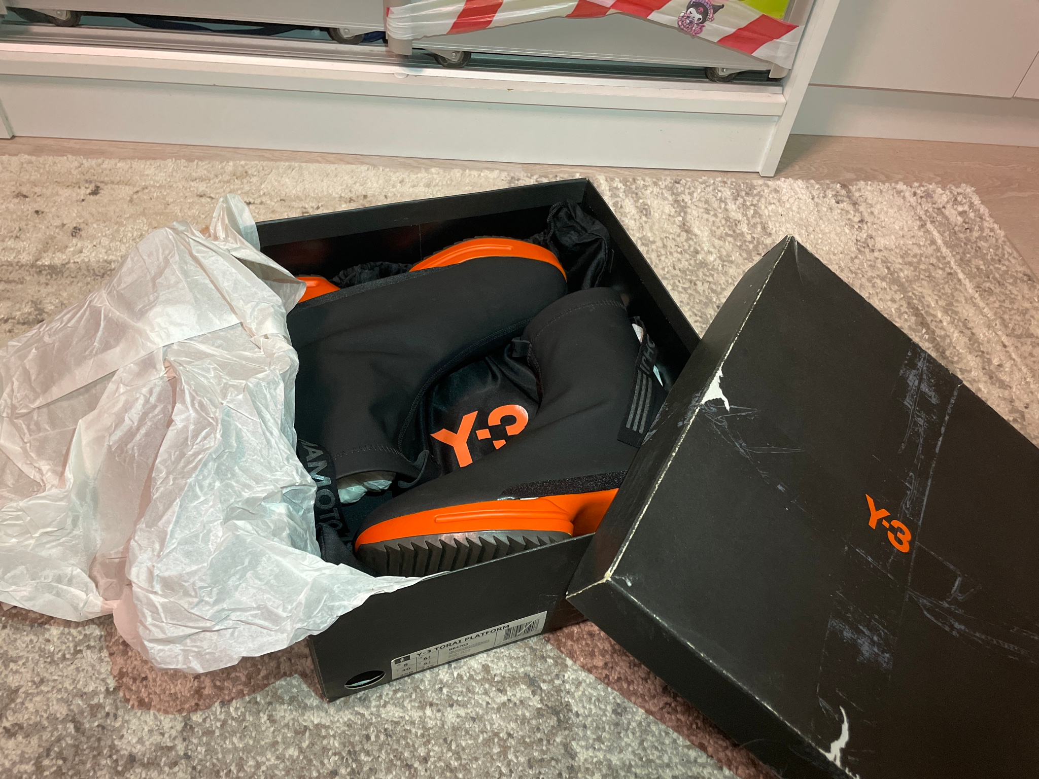 Yohji Yamamoto x Adidas Y-3 Torai Platform, миниатюра 8