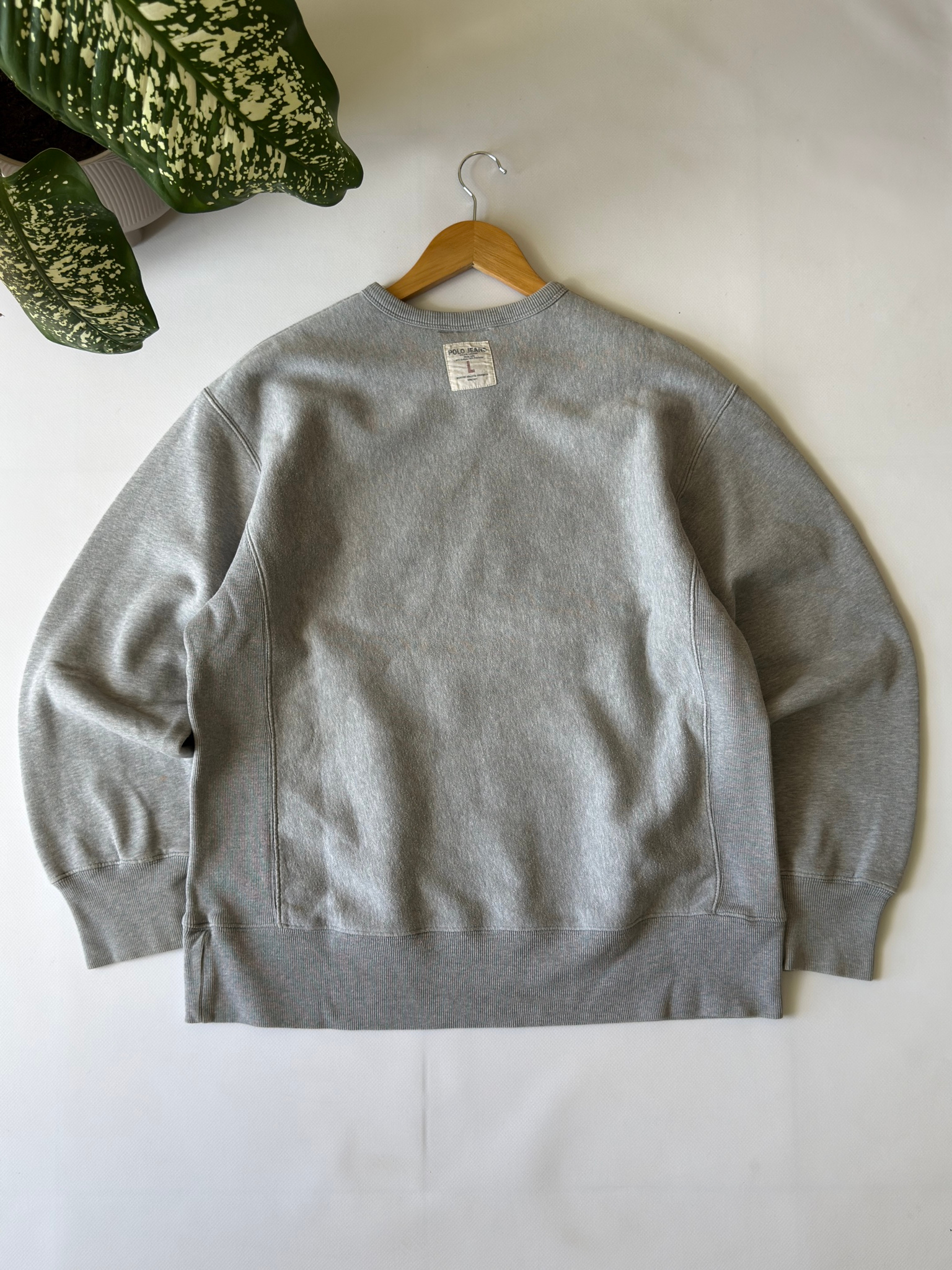 Polo Jeans Co. Ralph Lauren Vintage 90s Flag Logo Sweatshirt, миниатюра 2