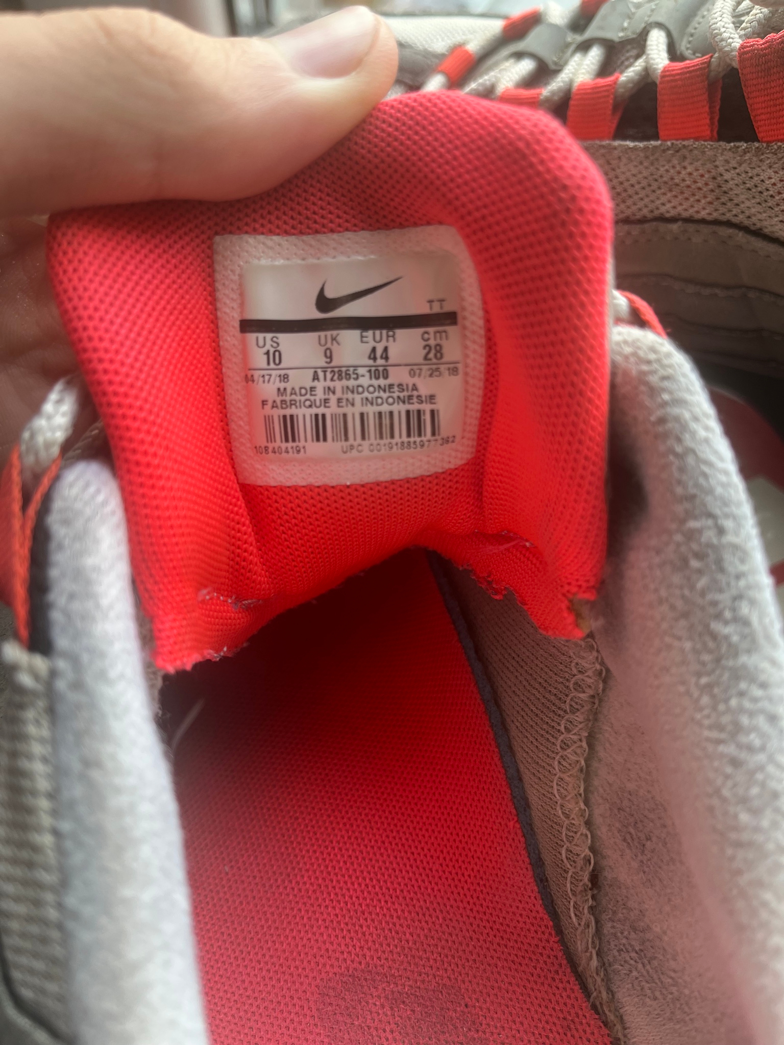 Nike Air Max 95 OG Solar Red (2018), миниатюра 4