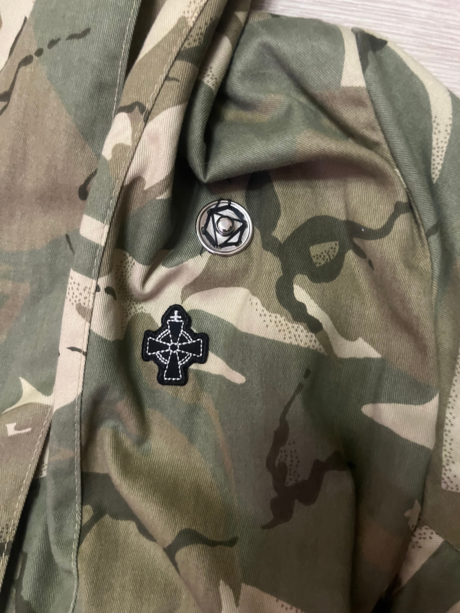 Alex Christopher Военный китель / парка камуфляж, миниатюра 8