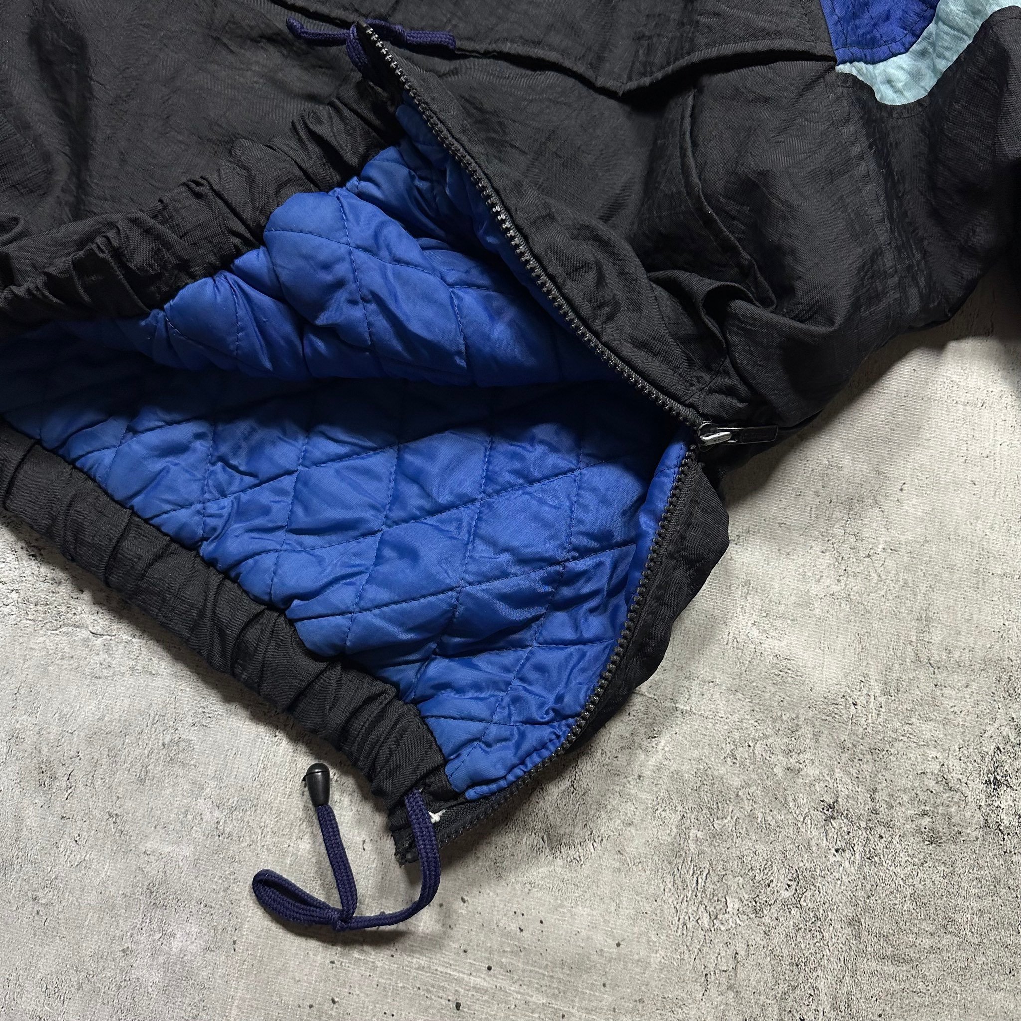 Starter Orlando Magic half zip windbreaker/puffer jacket 90s, миниатюра 13