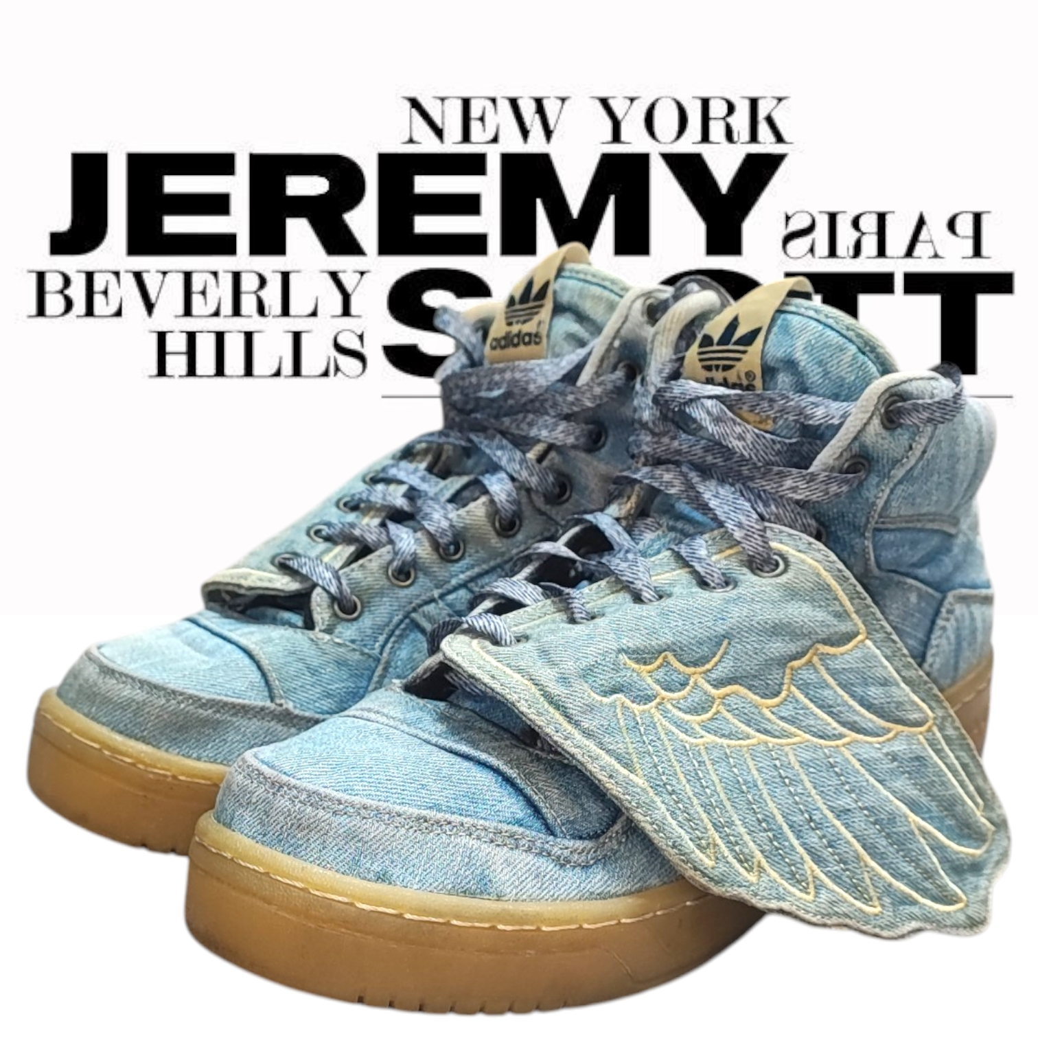 Adidas x Jeremy Scott Wings 1.0 Denim, миниатюра 6