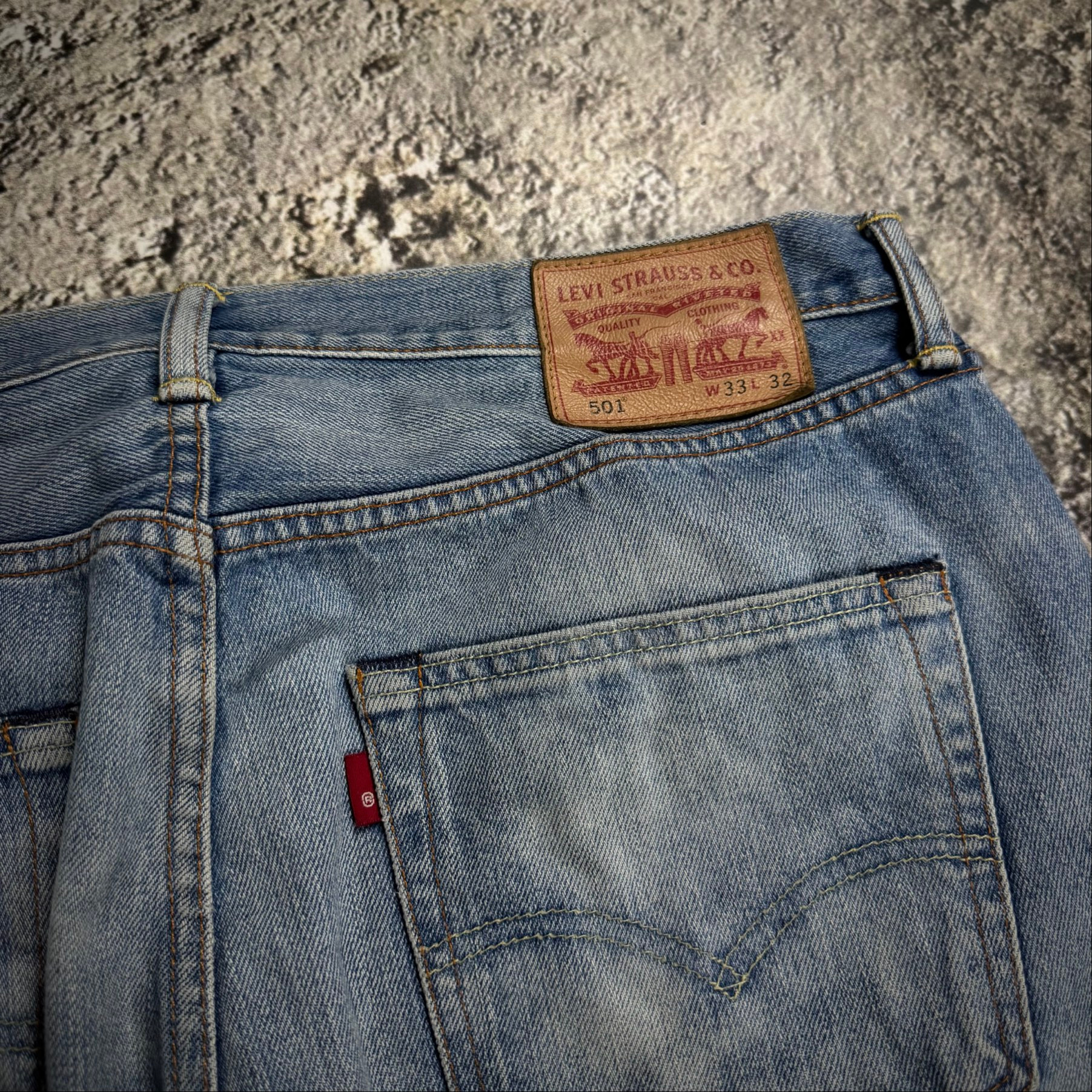 Levi's 501 Made in Mexico Bleached Jeans, миниатюра 9