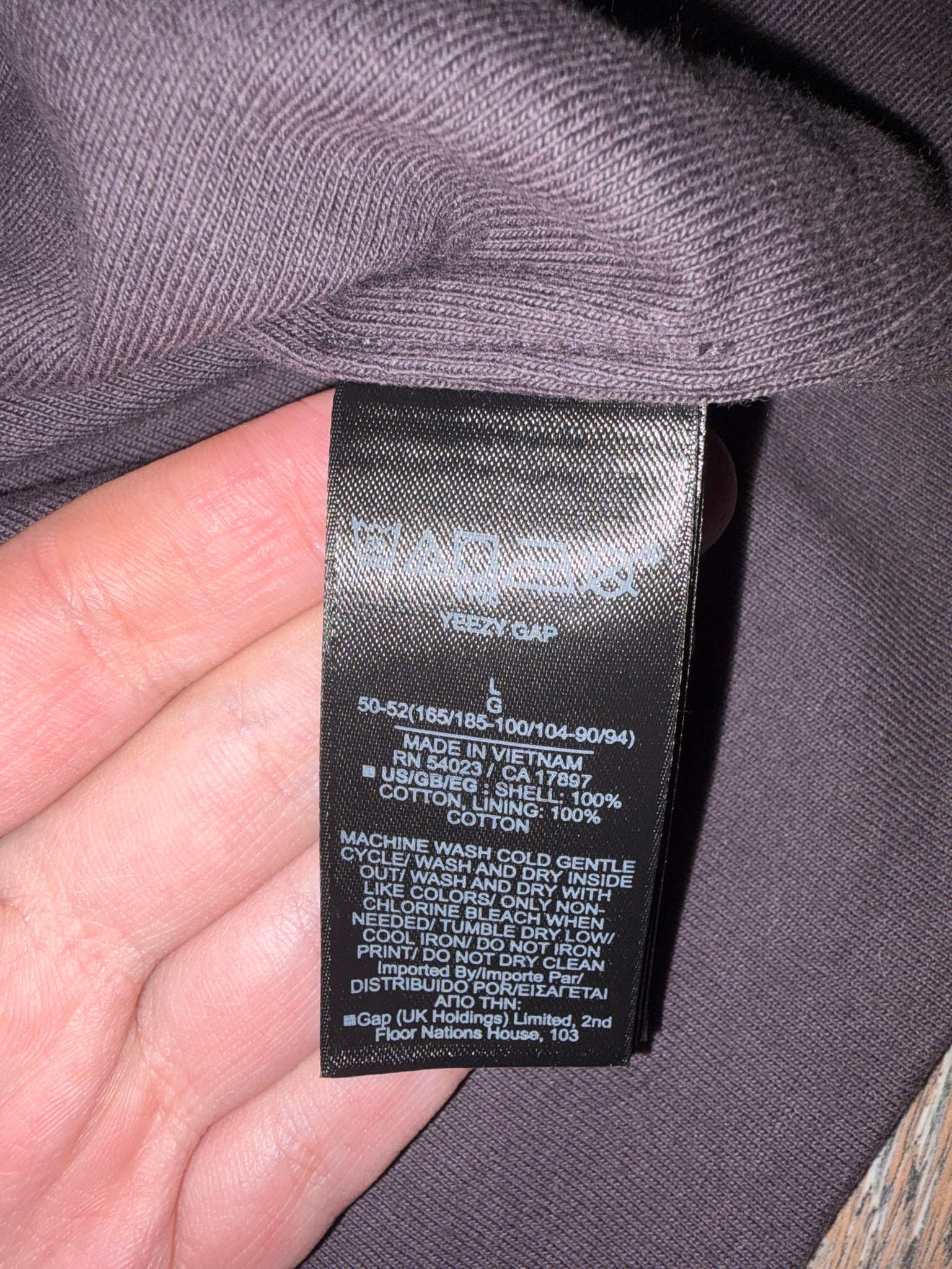 YEEZY Gap Футболка, миниатюра 6