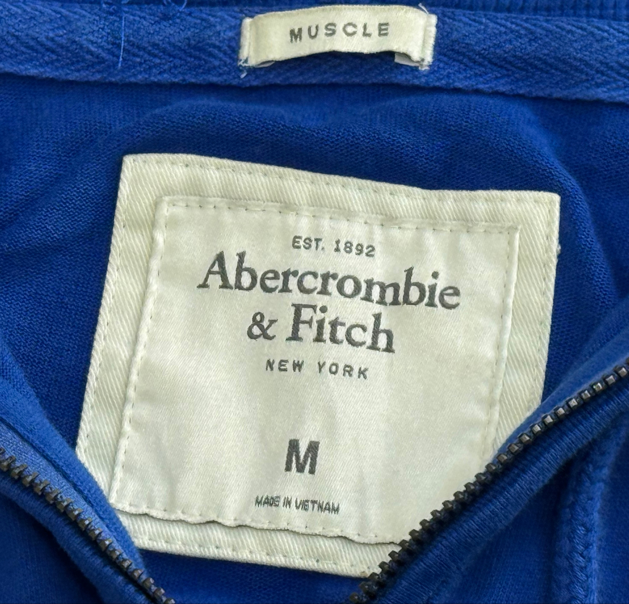 Abercrombie & Fitch Indie Sleaze Zip-Hoodie, миниатюра 7