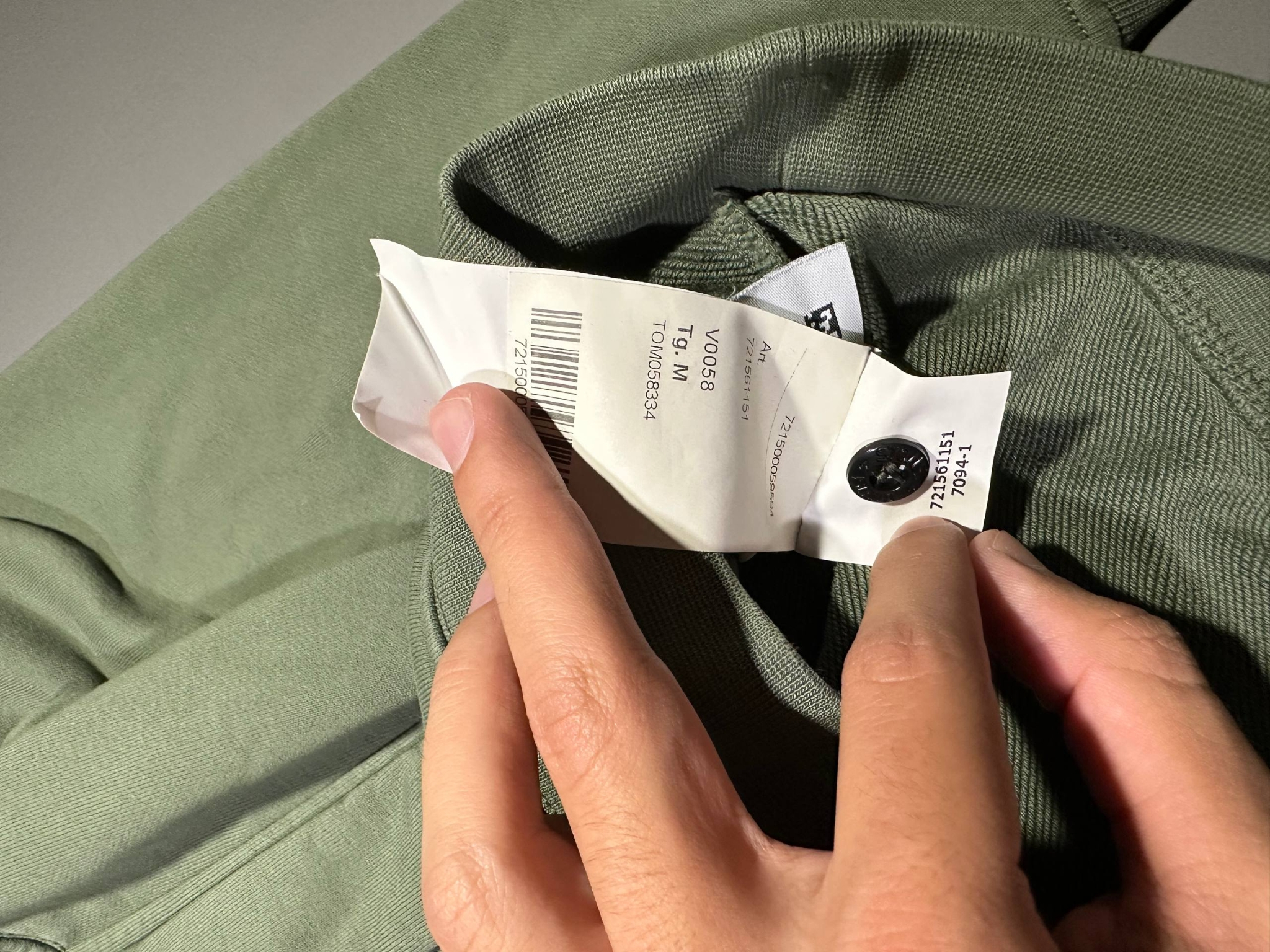 Stone Island Crew Neck Diagonal Pockets, миниатюра 8
