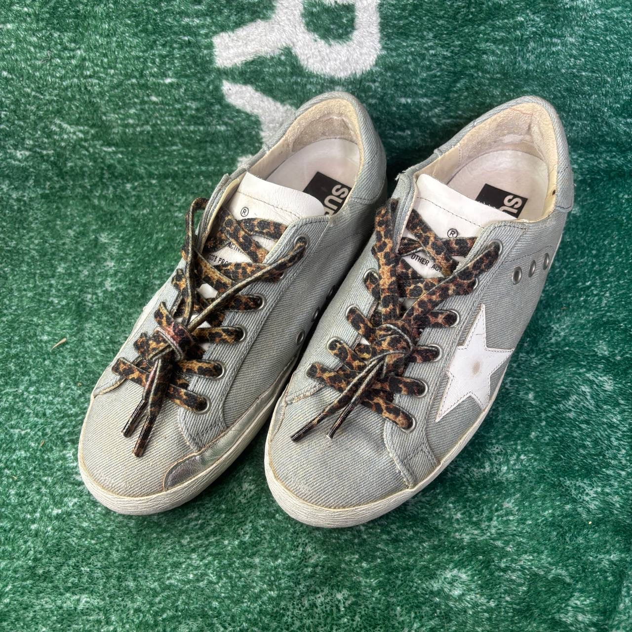 Golden Goose Super-Star гламурные шнурки, миниатюра 3