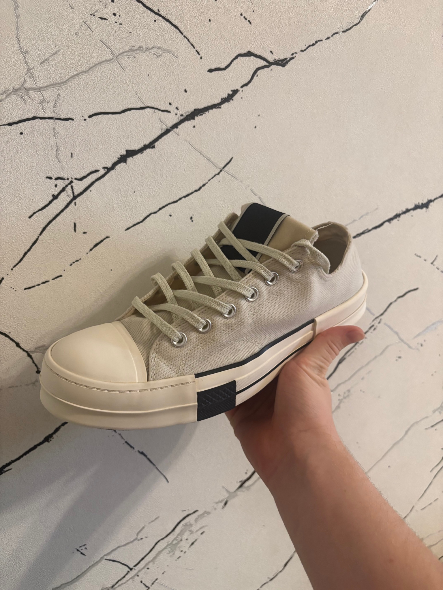 Rick owens x Converse drkshdw low, миниатюра 5