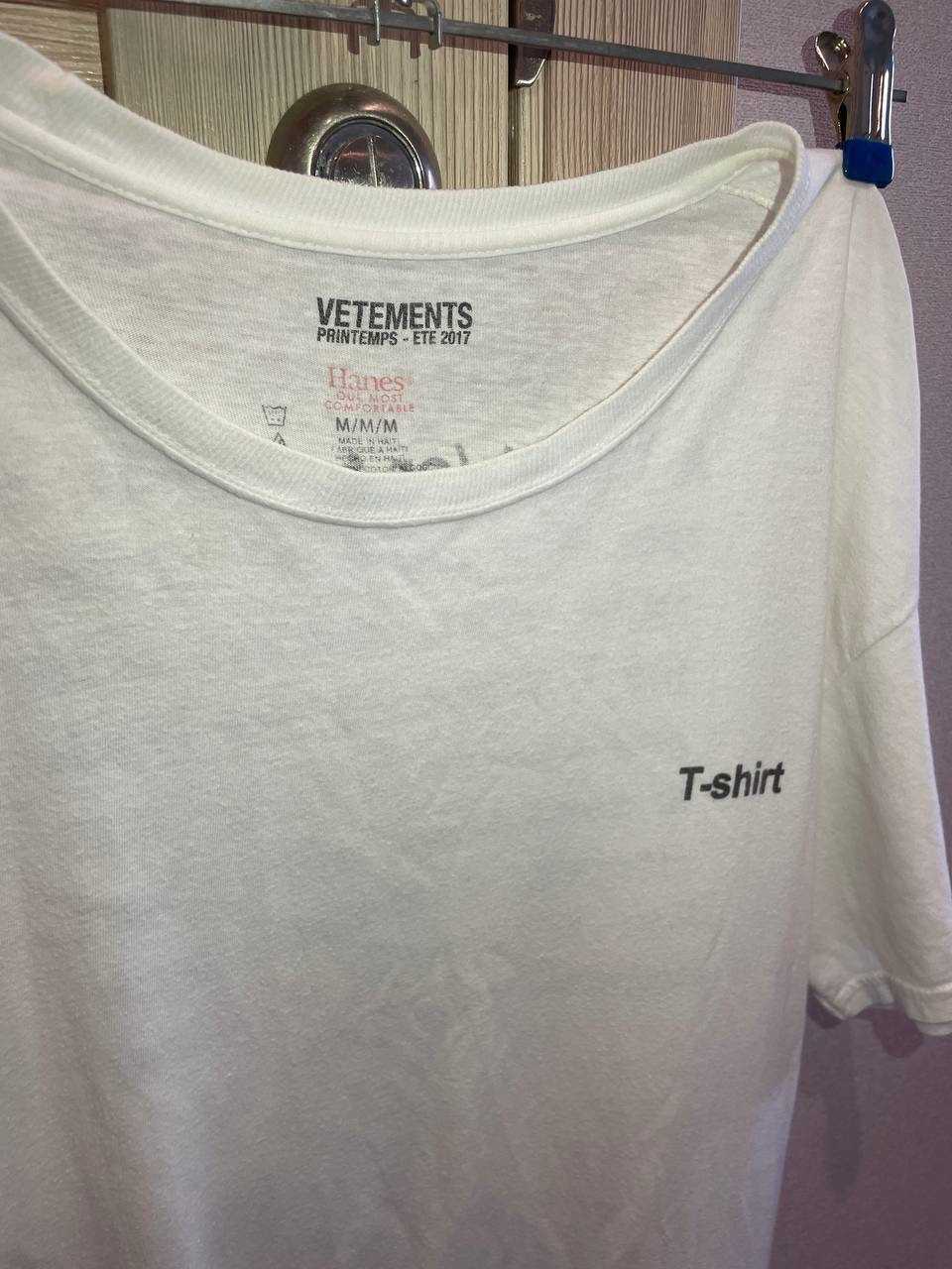 Vetements x Hanes Entry Level Tee, миниатюра 4