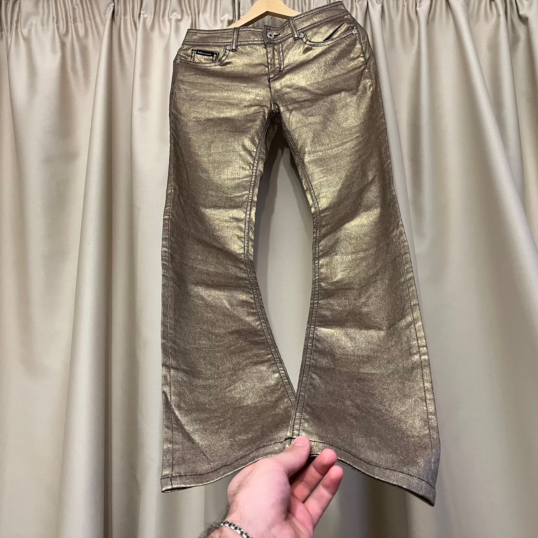 Dolce & Gabbana Gold Slim Jeans, миниатюра 4