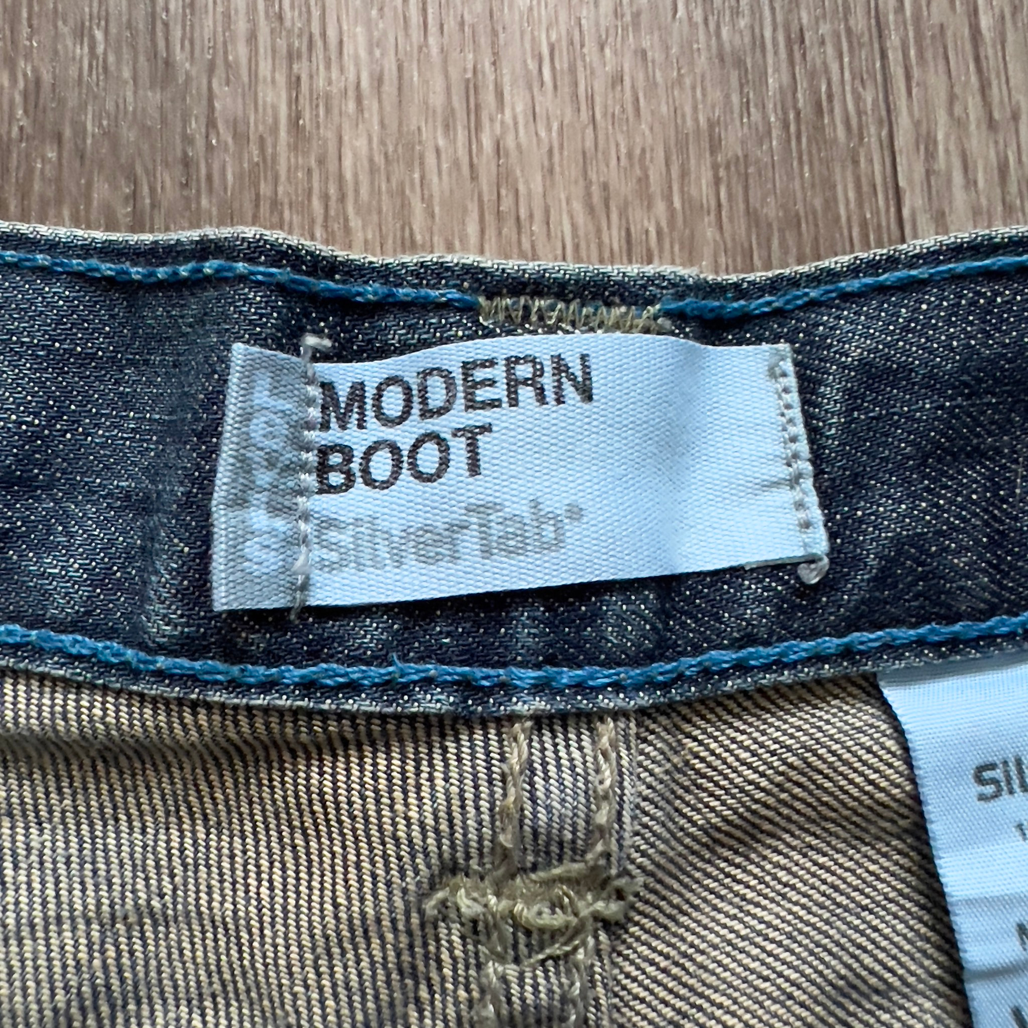 Levi's Silver Tab 00s Vintage Denim Shorts, миниатюра 4