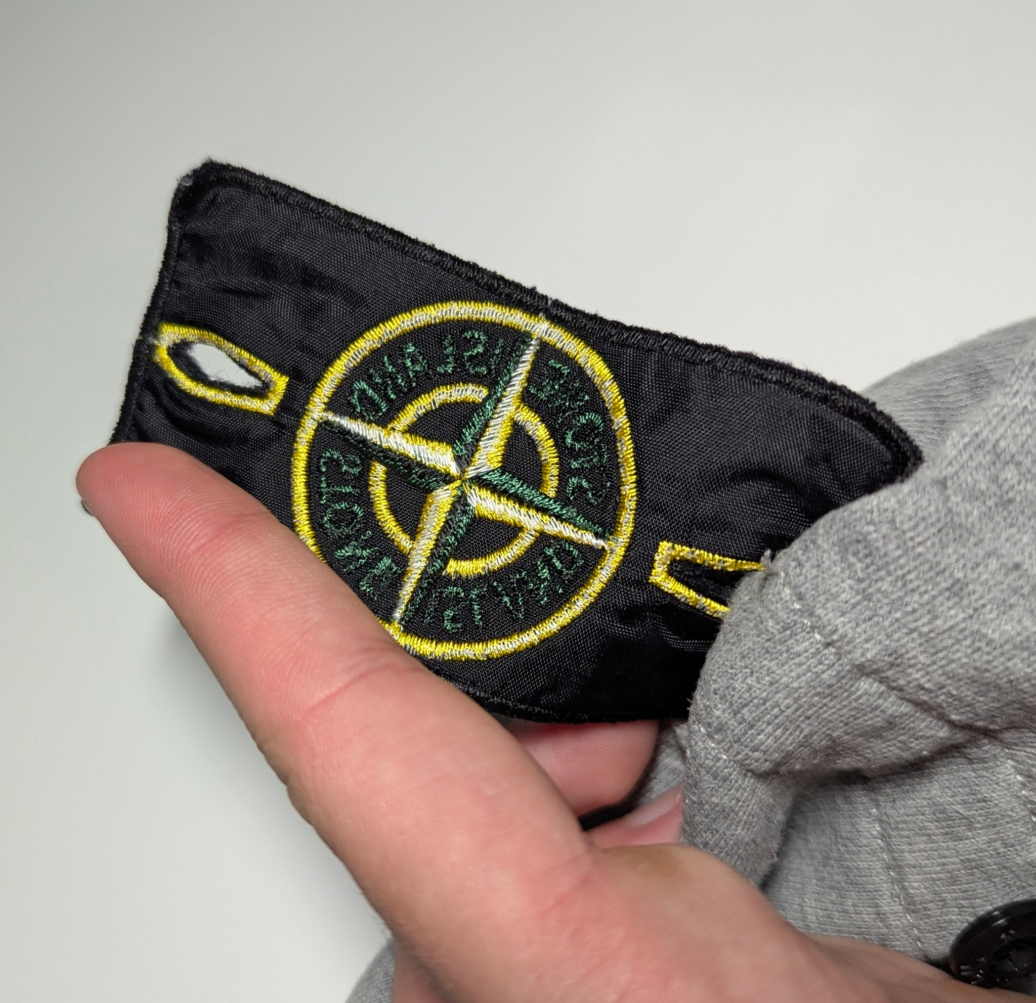Stone Island Logo Patch Hoodie, миниатюра 10