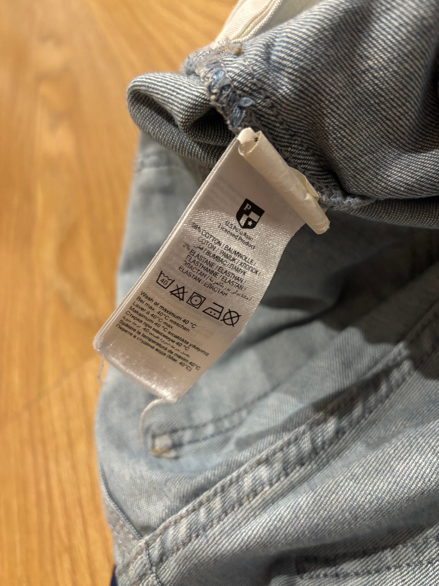 U.S. Polo Assn. Vintage slim fit jeans, миниатюра 6