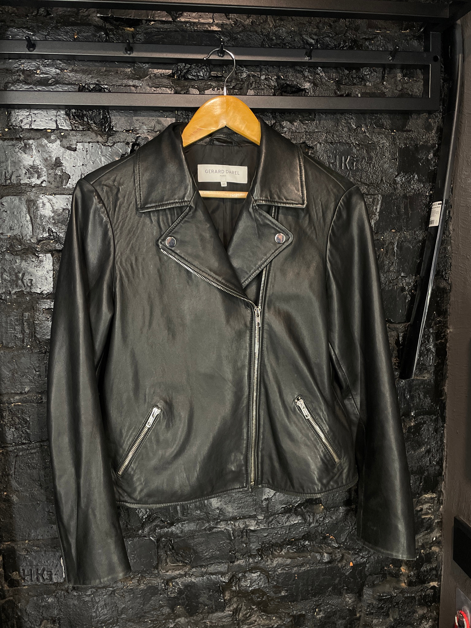 Gerard Darel Куртка кожаная, миниатюра 1