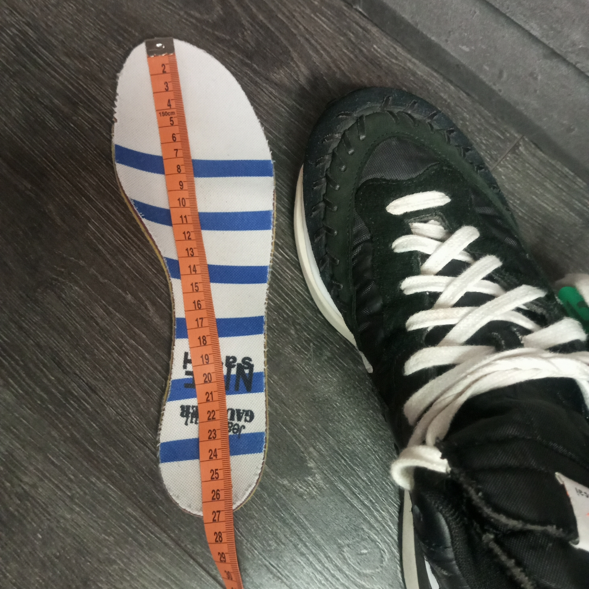 Nike x Sacai x Jean Paul Gaultier Vaporwaffle mix, миниатюра 4