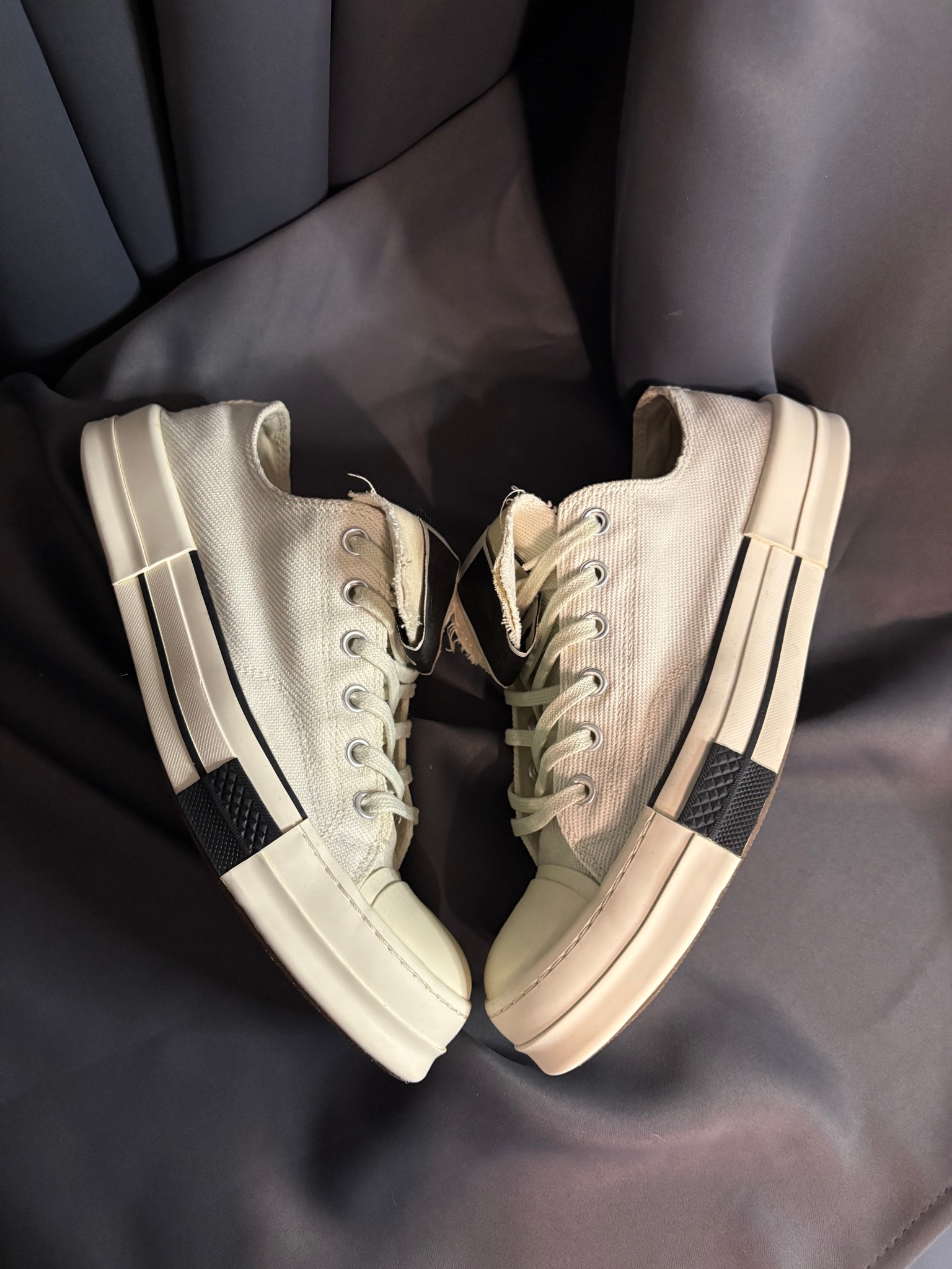 Rick owens x Converse drkshdw low, миниатюра 12