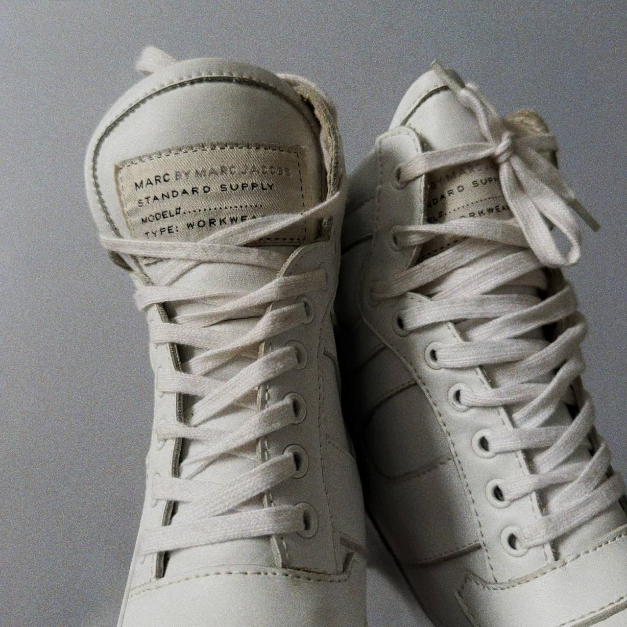 Marc Jacobs 2000s Vintage Hi-Top Sneakers, миниатюра 7