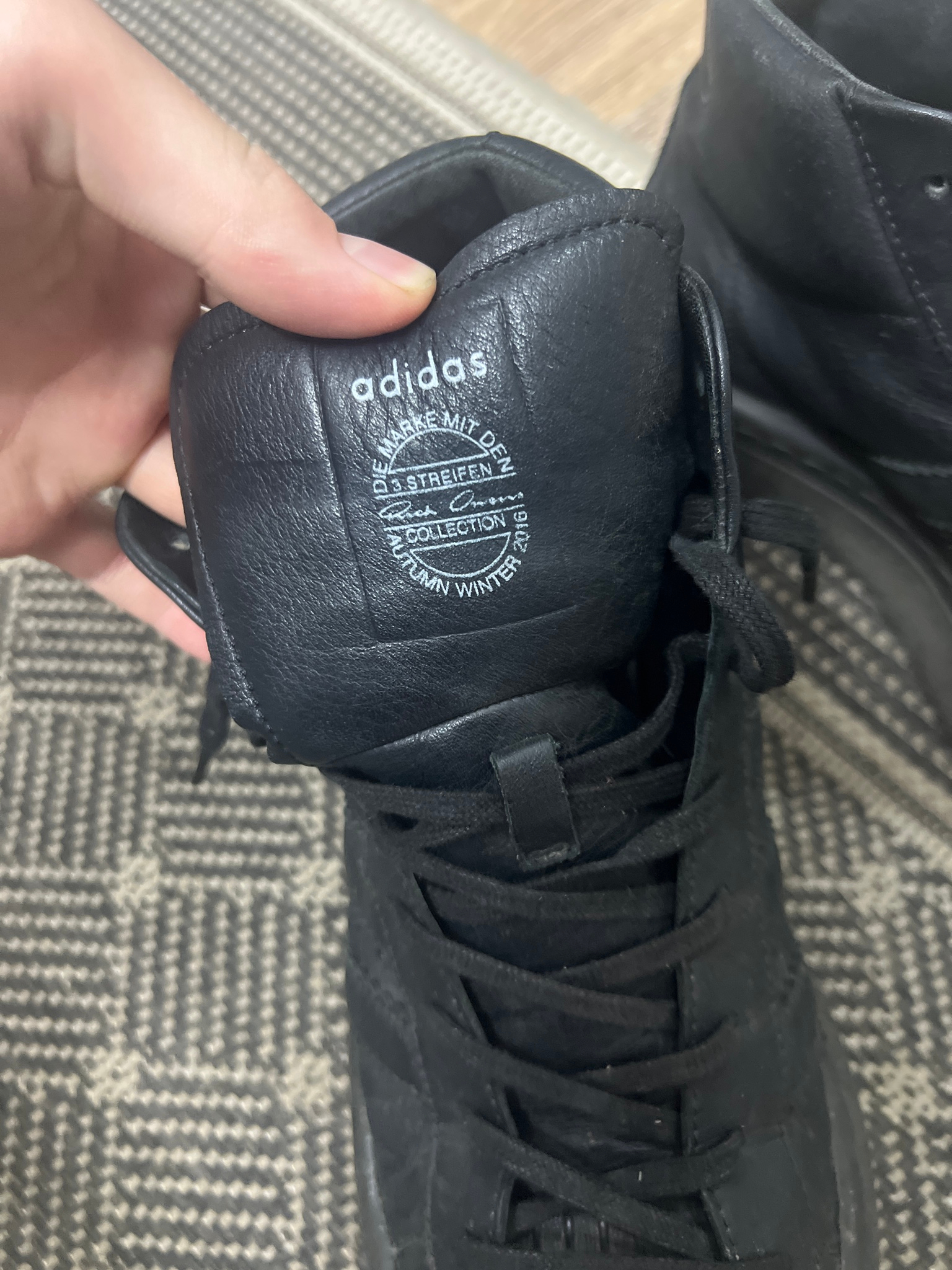 Rick Owens x Adidas Mastodon Pro2, миниатюра 6