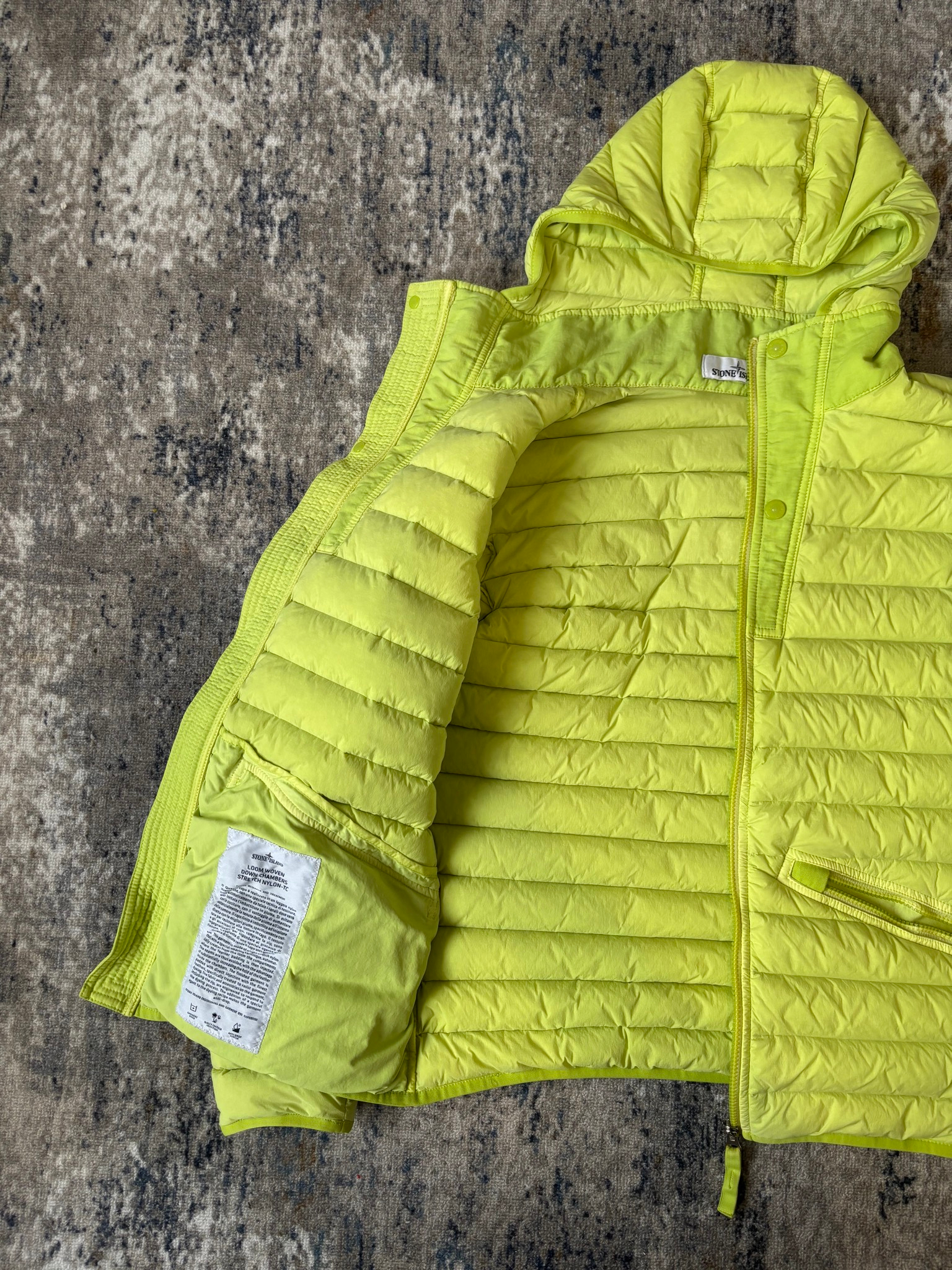 Микропуховик Stone Island Loom Woven Chambers  Down Chambers, миниатюра 2