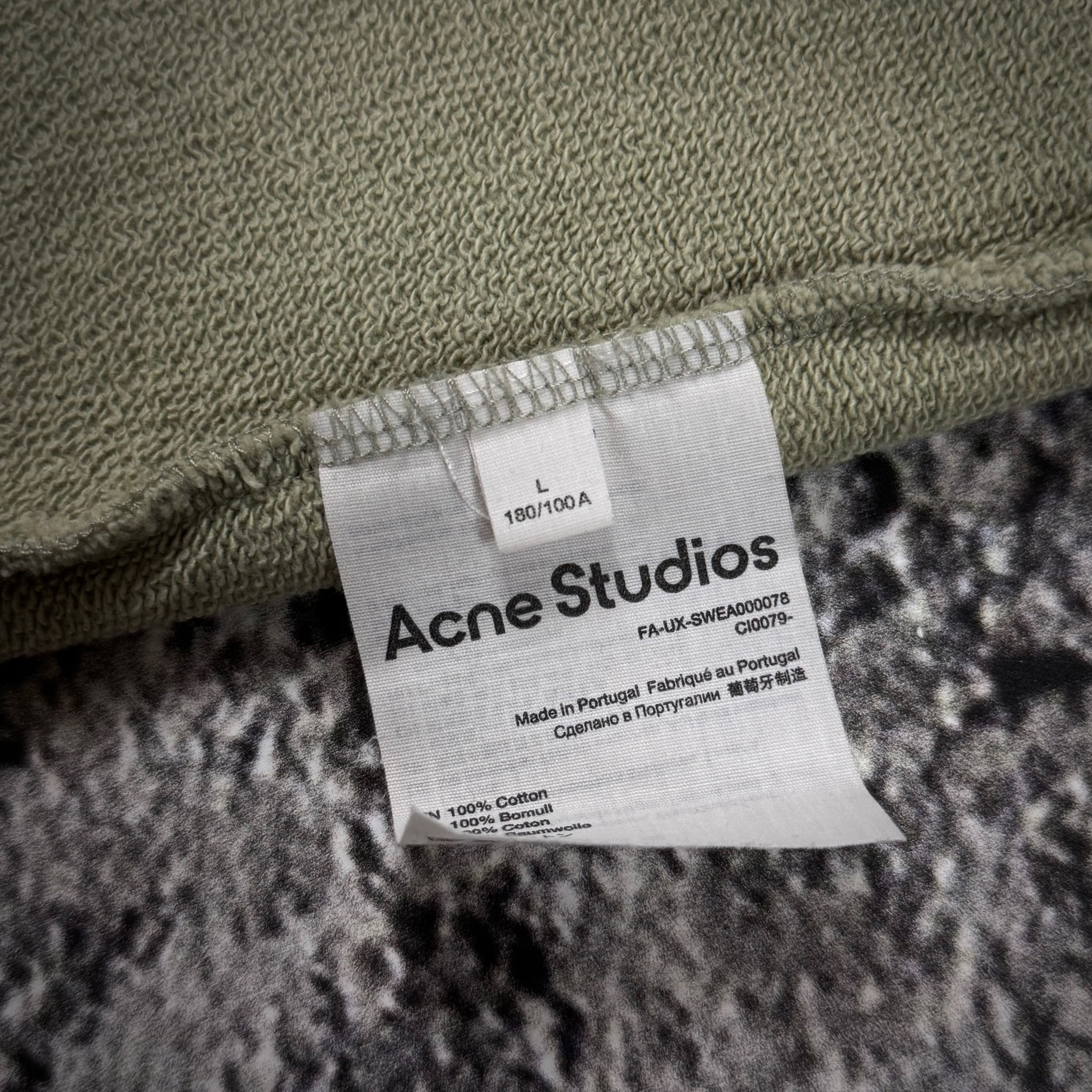 Acne Studios Patch Logo Hoodie, миниатюра 6