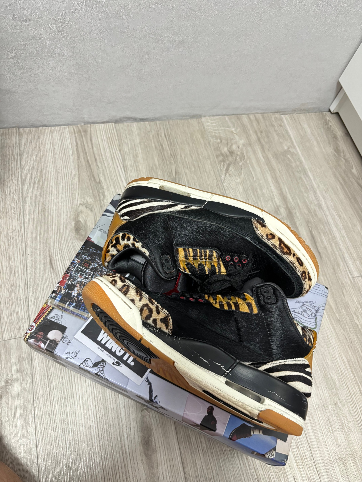 Nike Air Jordan 3 Animal Instinct, миниатюра 4