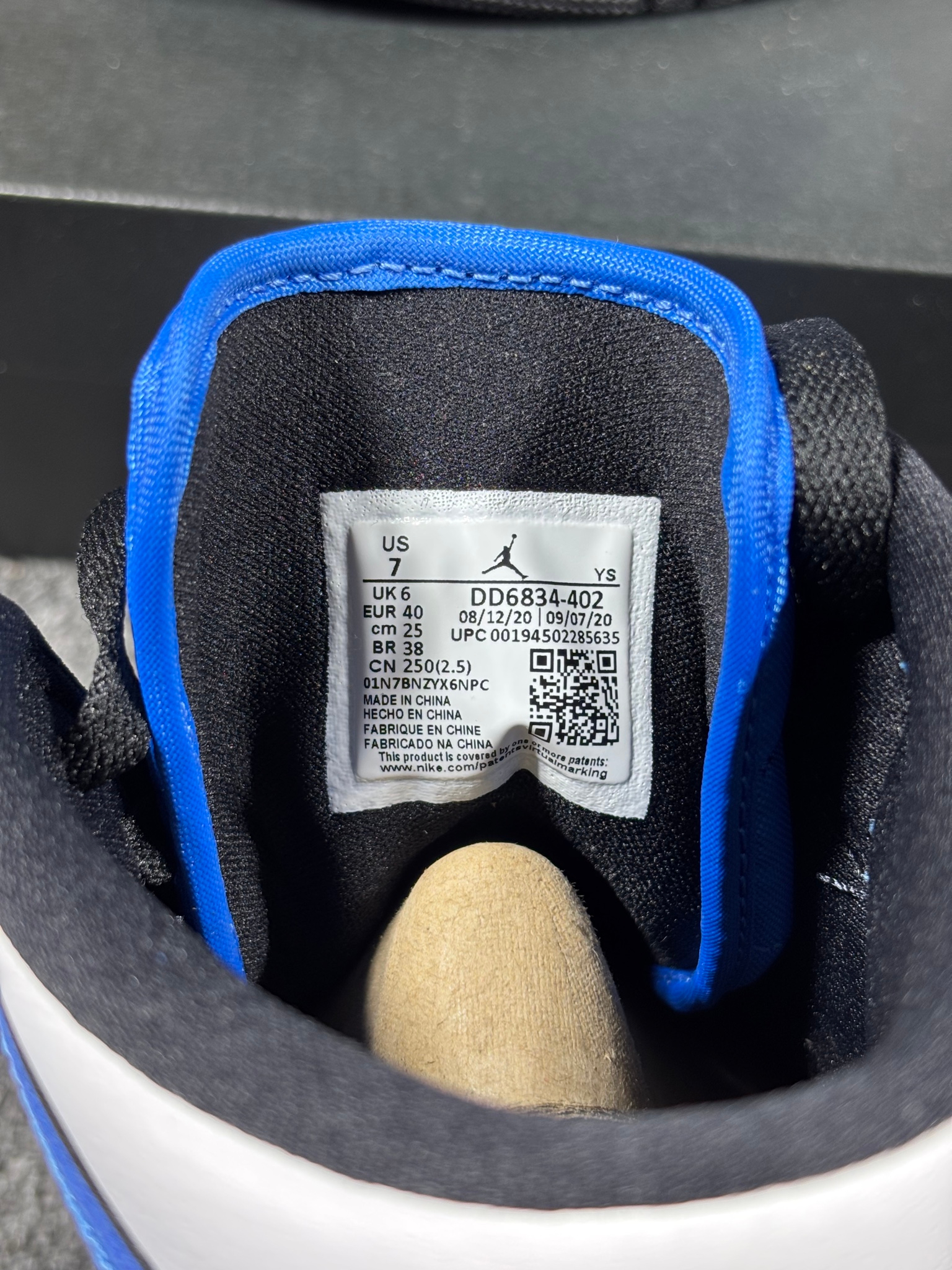 Nike Air Jordan 1 Mid “Signal Blue”, миниатюра 5