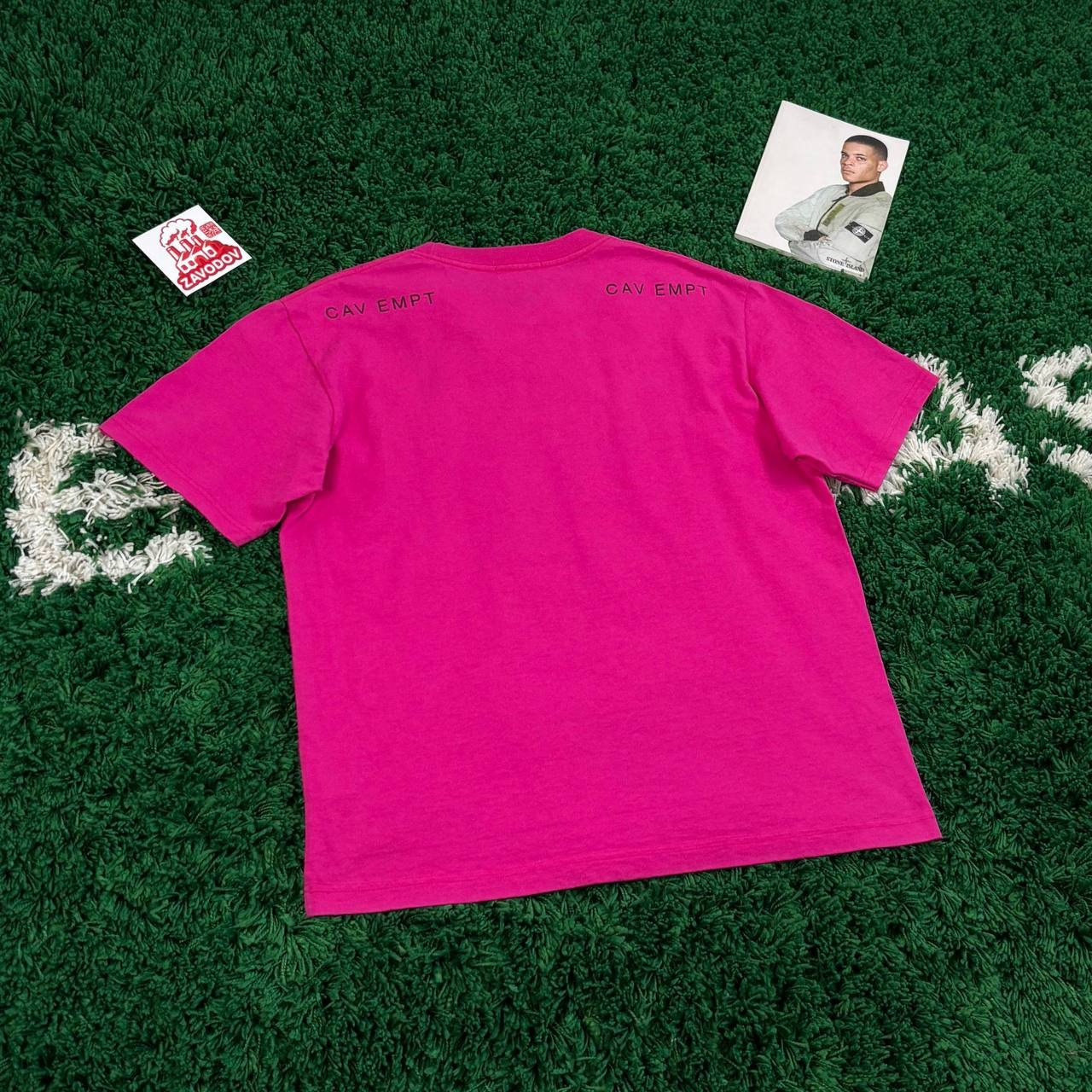 Cav Empt Logo T-Shirt Pink, миниатюра 4