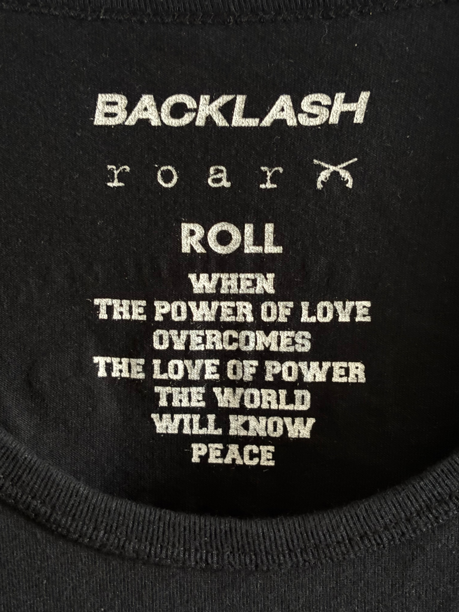 Isamu Katayama Backlash x Roar x Roll Limited T-Shirt, миниатюра 5