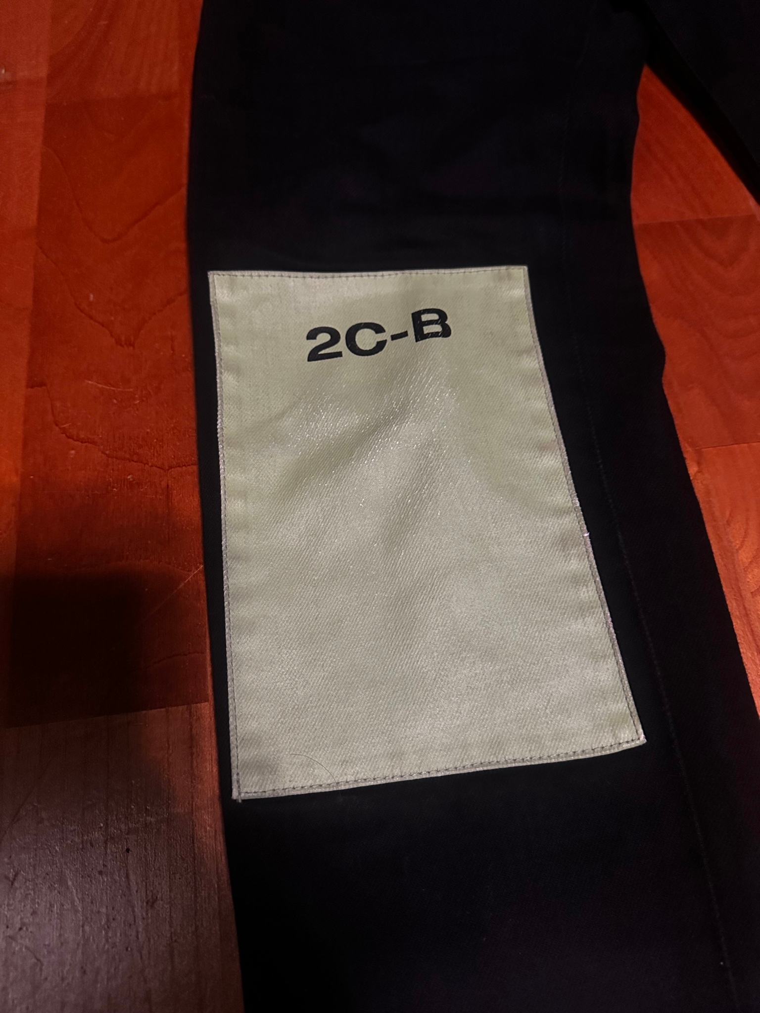 Raf Simons AW18 "Drugs" Knee Patch Denim, миниатюра 4