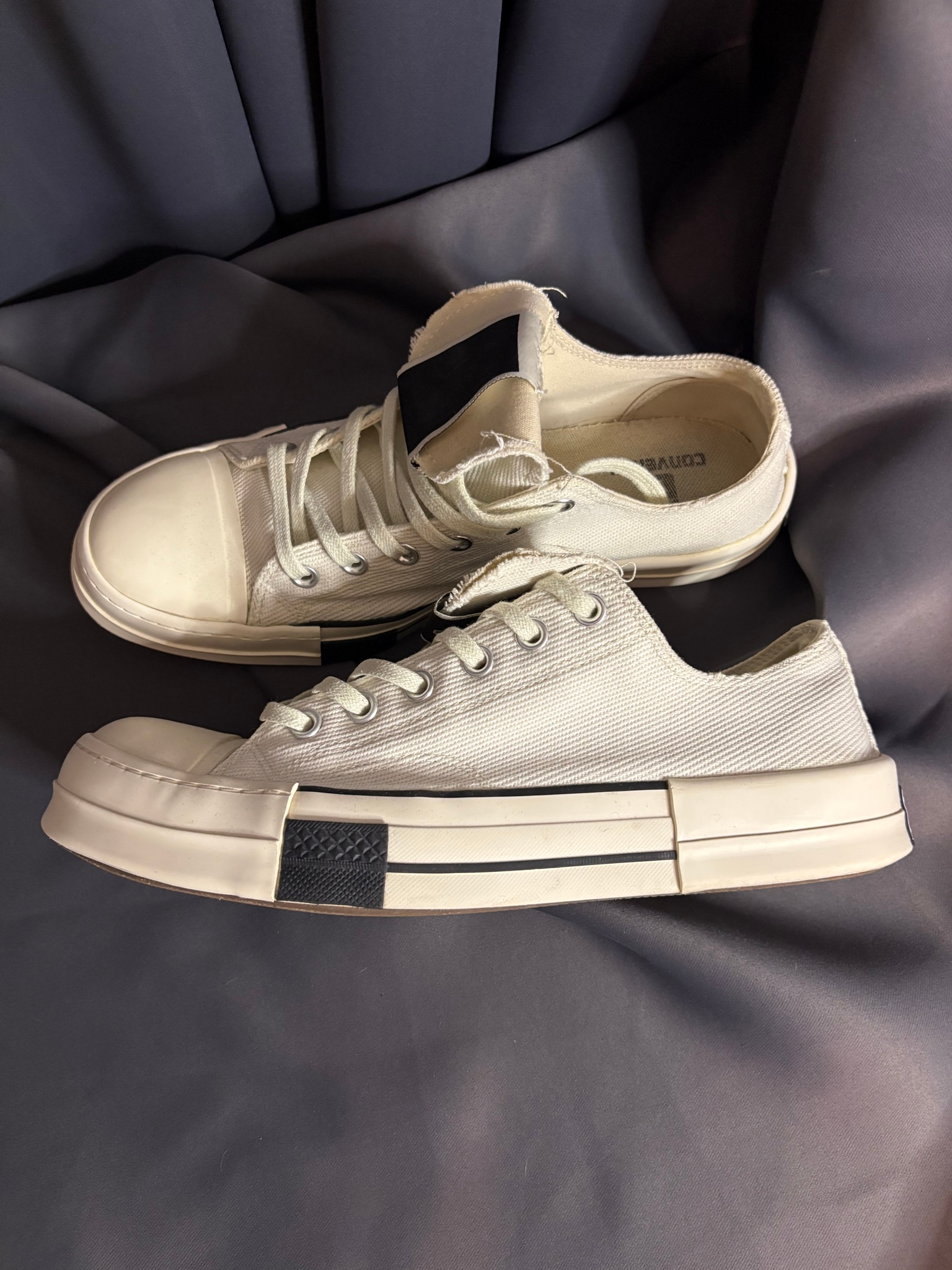 Rick owens x Converse drkshdw low, миниатюра 1
