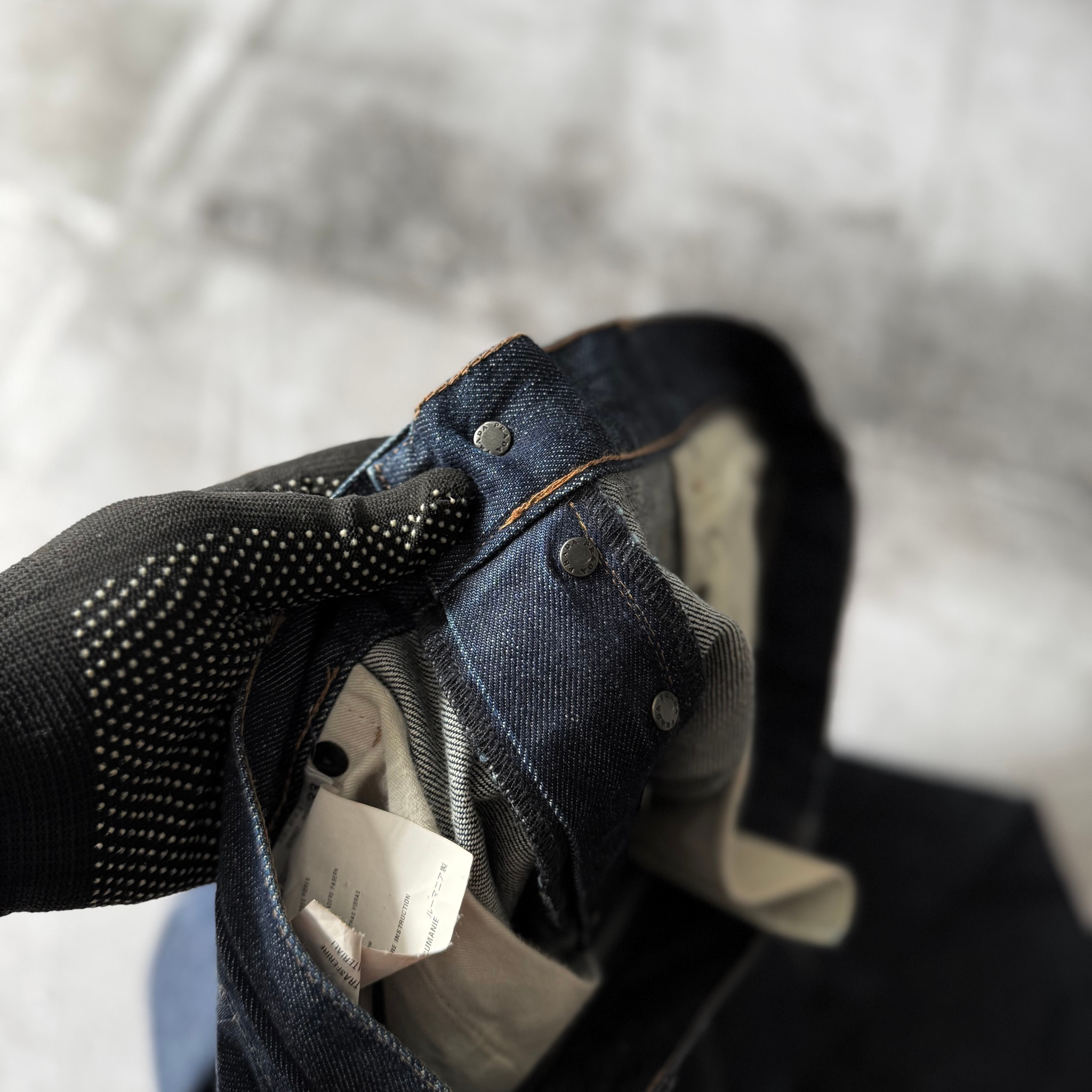 Prada 2000s Vintage Classic Straight Jeans, миниатюра 7