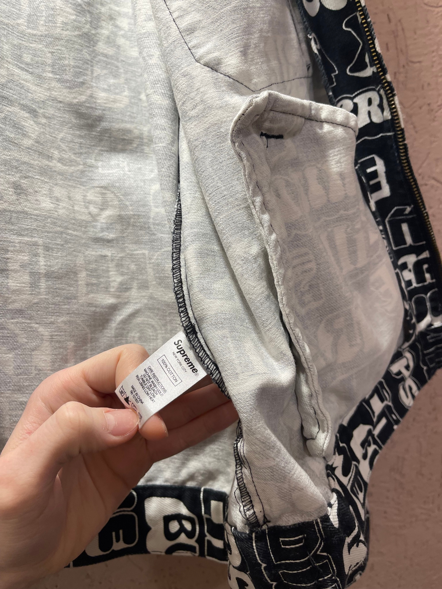 Supreme x Hysteric Glamour Джинсовая куртка, миниатюра 4