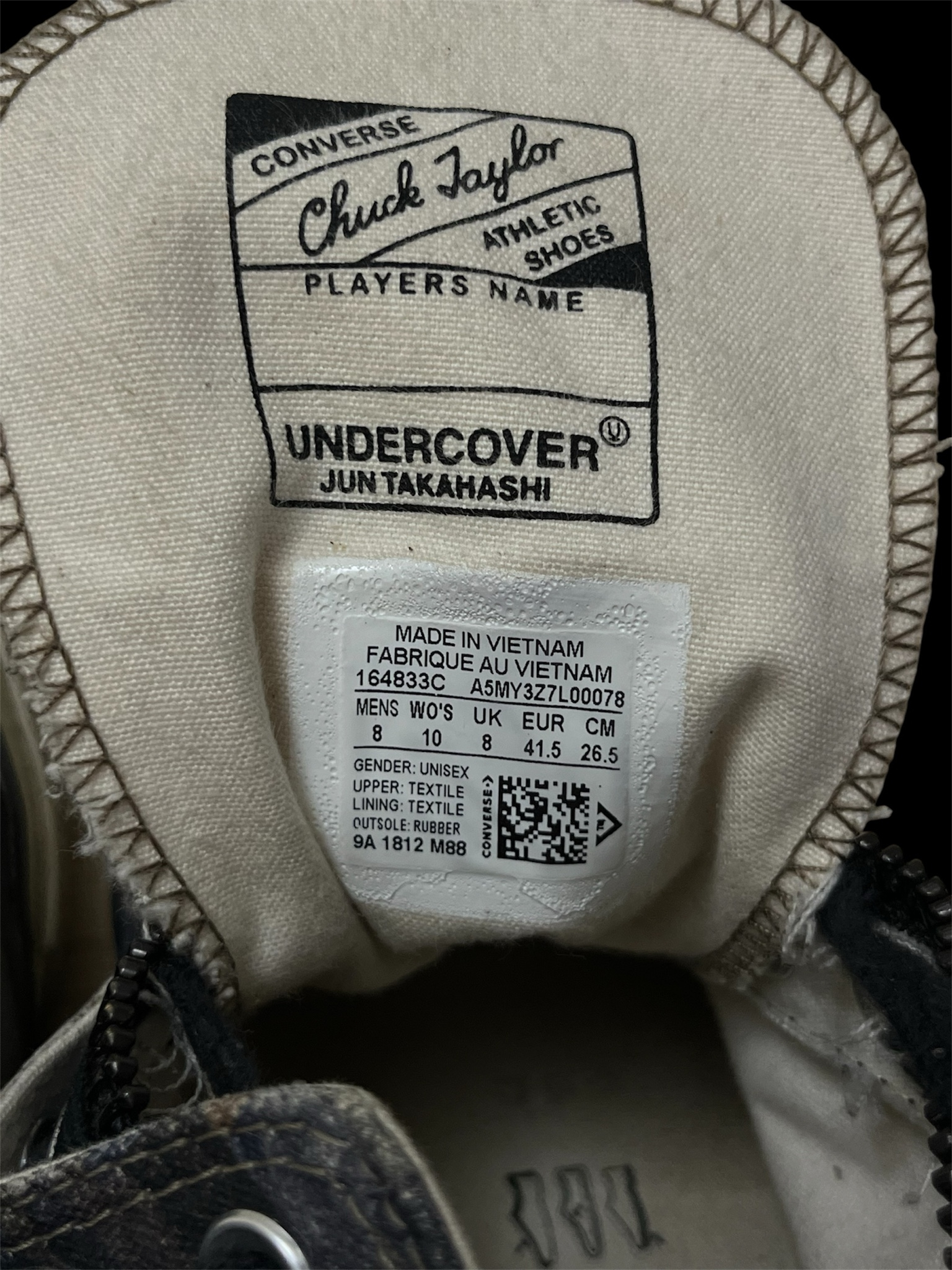 UNDERCOVER x Converse Chuck 70 Hi “The New Warriors” Camo, миниатюра 5