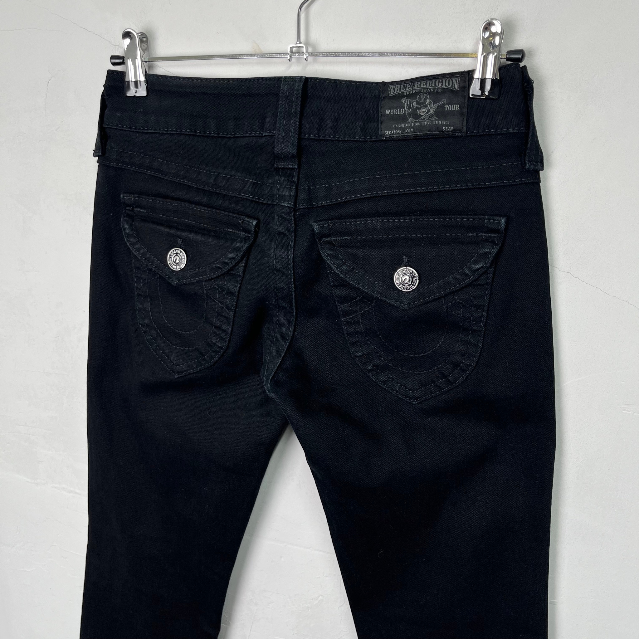 True Religion Joey Bootcut Flared Black, миниатюра 2