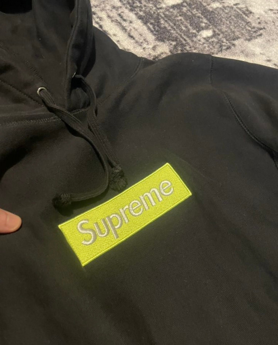 Supreme Lime Box Logo Fw17, миниатюра 5