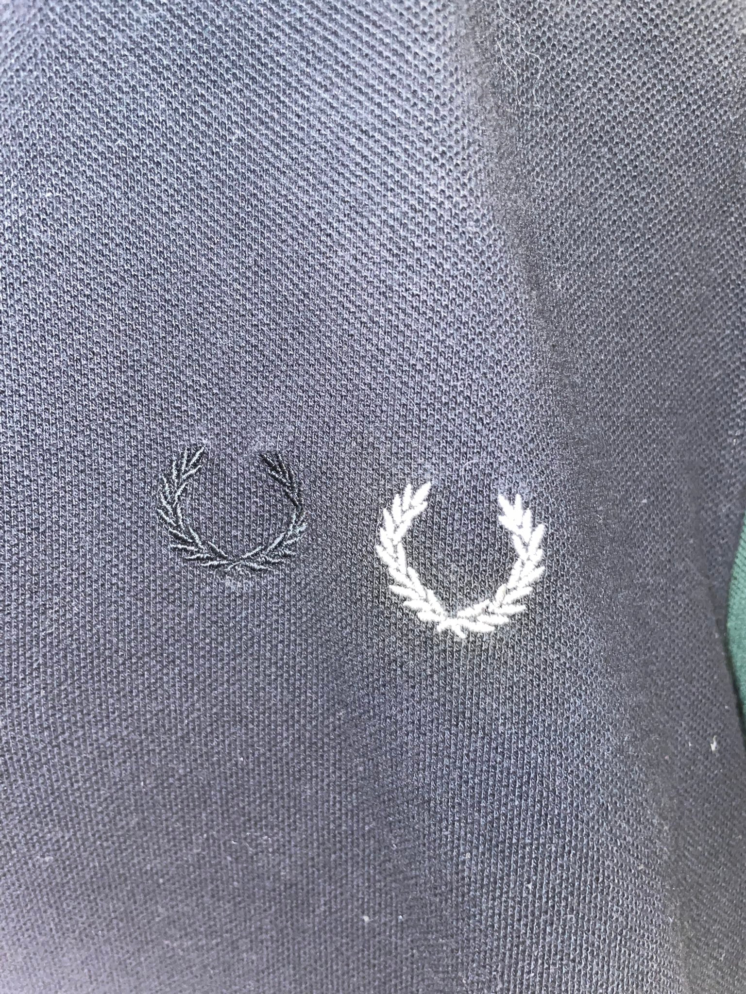 Comme des Garcons x Fred Perry Homme deux colour block double logo poli, миниатюра 4