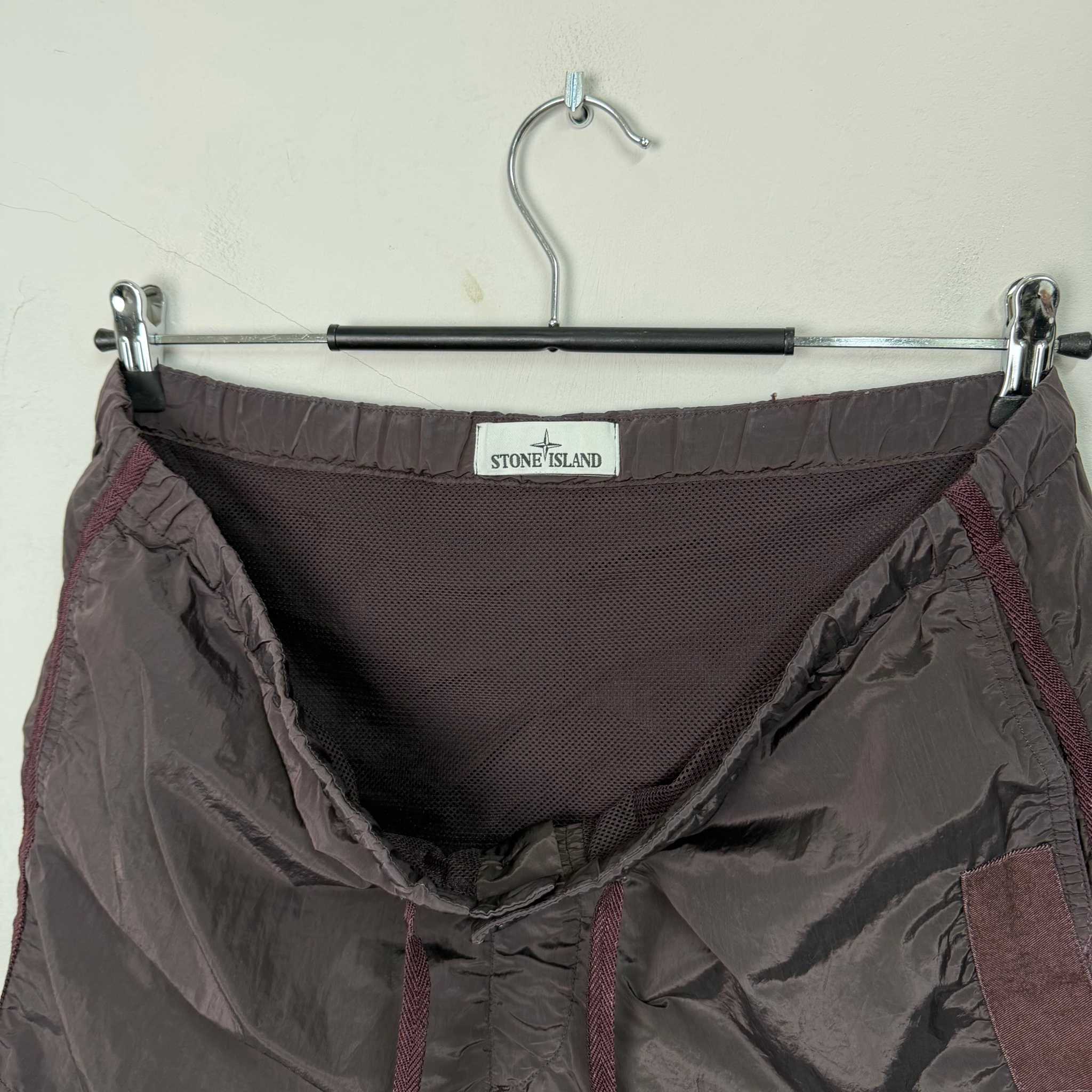 Stone Island Nylon Metal Patch Program Shorts, миниатюра 9