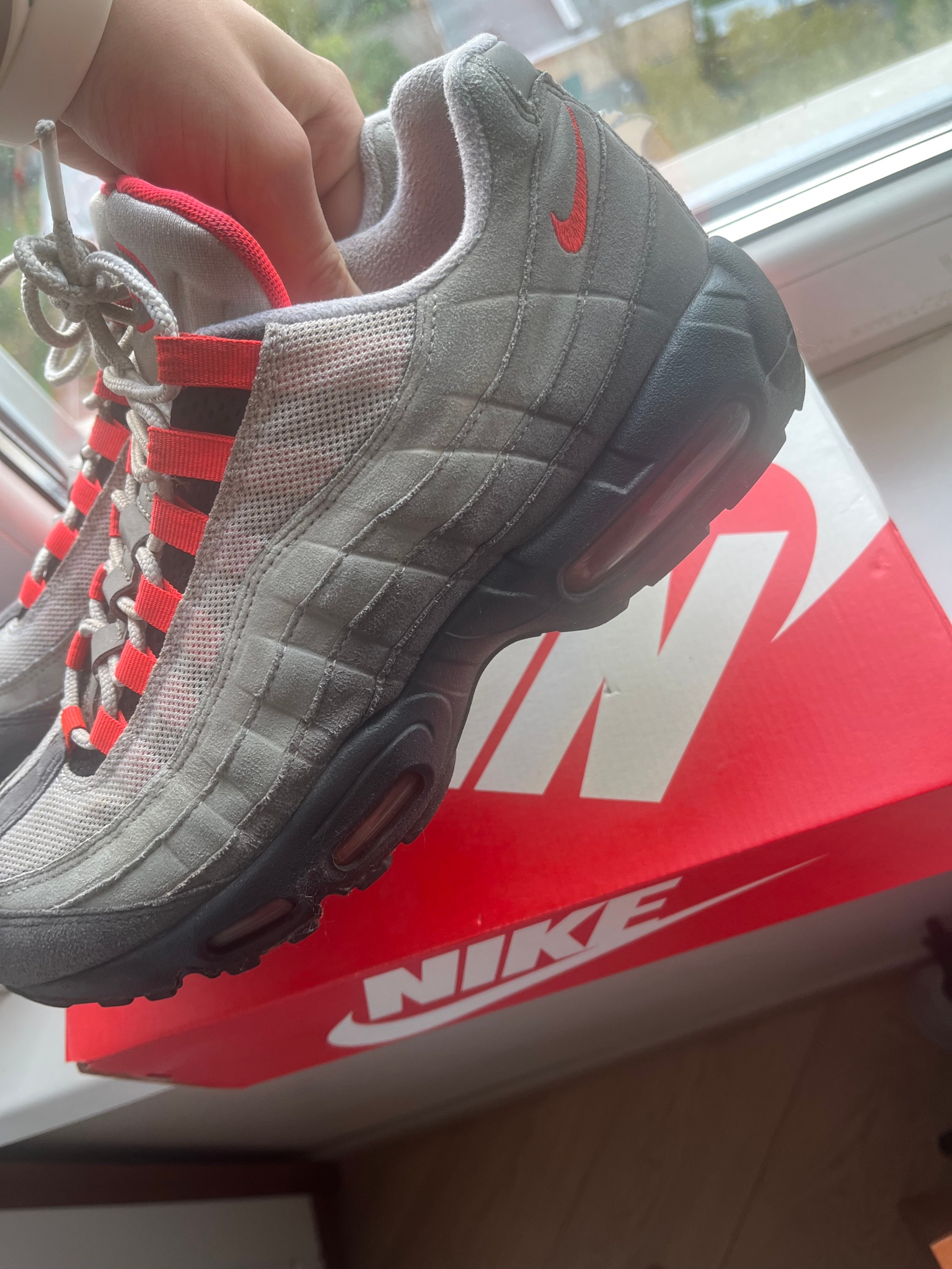Nike Air Max 95 OG Solar Red (2018), миниатюра 1