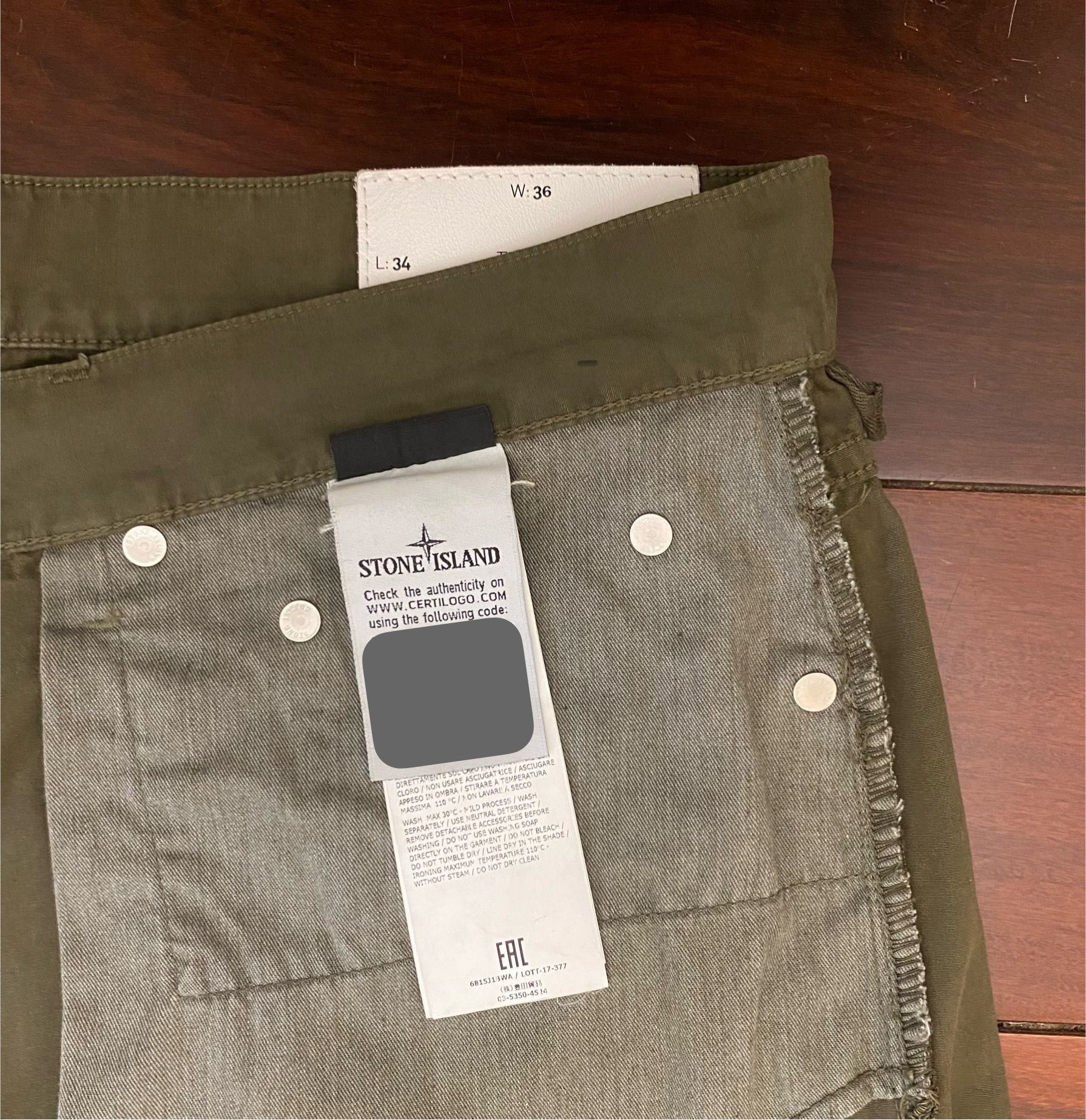 Stone Island Брюки, миниатюра 5