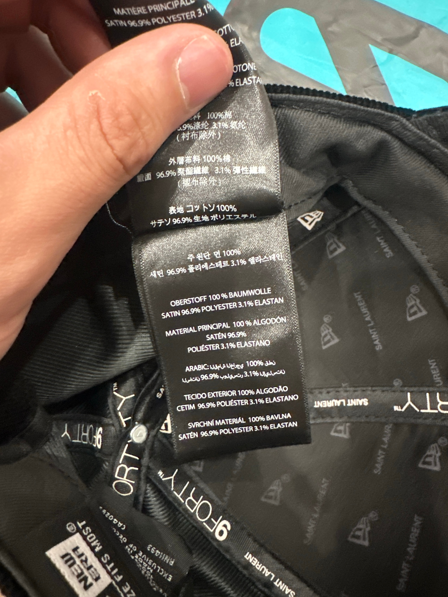 Yves Saint Laurent x New Era Кепка, миниатюра 8