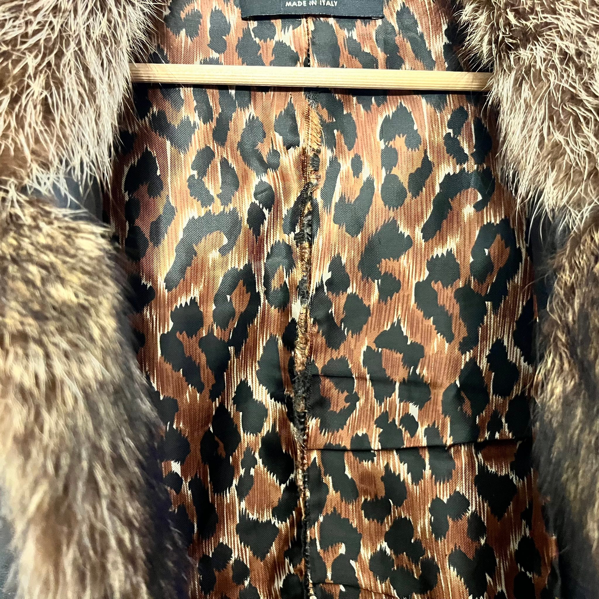 Dolce & Gabbana Fur/leather jacket, миниатюра 11